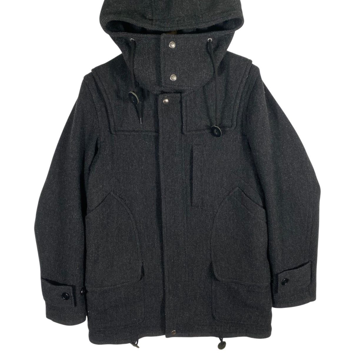 CABANE de ZUCCa × Issey Miyake × Zucca Vintage Cabane De Zucca Issey Miyake Hoodie Wool Size US S / EU 44-46 / 1 - 4 Thumbnail