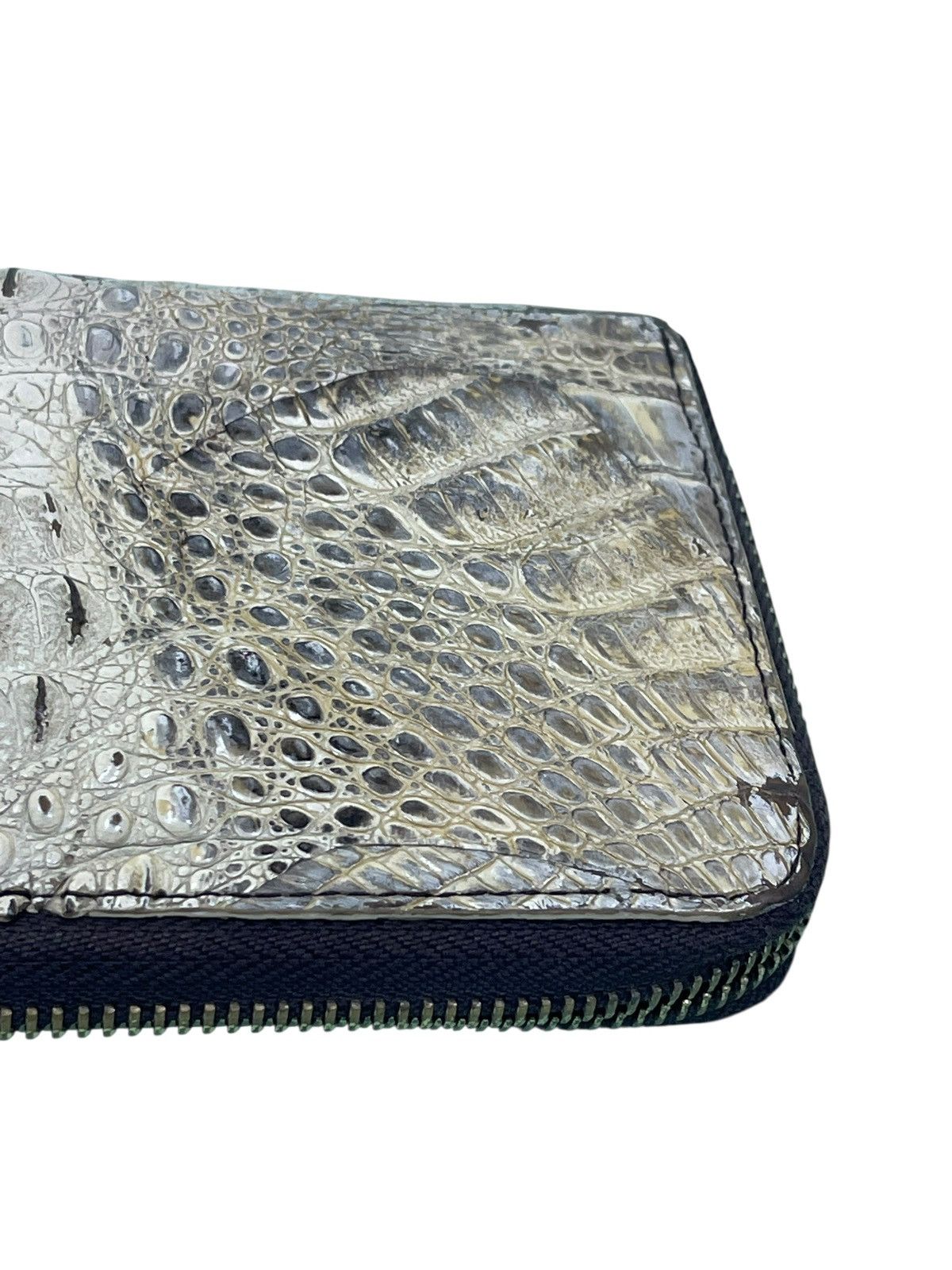Comme des Garcons × Stussy Crocodile Skin Unknown Wallet Bag prada julius dior ami 1🟩0 Size ONE SIZE - 5 Thumbnail