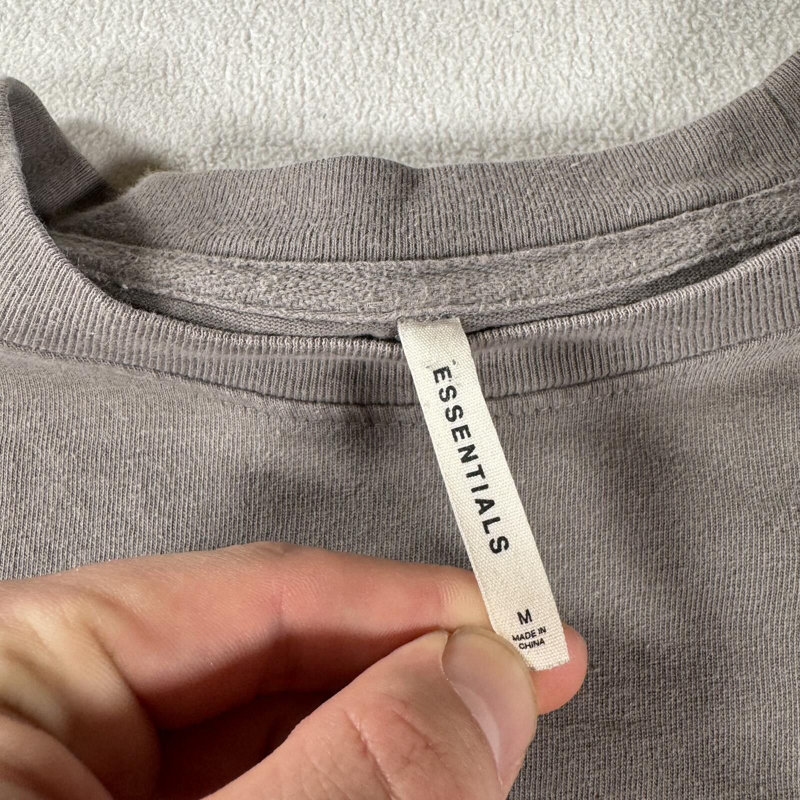 Fear of God Fear Of God Essentials Fog 2016 Scoop Cotton Tee Size US M / EU 48-50 / 2 - 6 Thumbnail