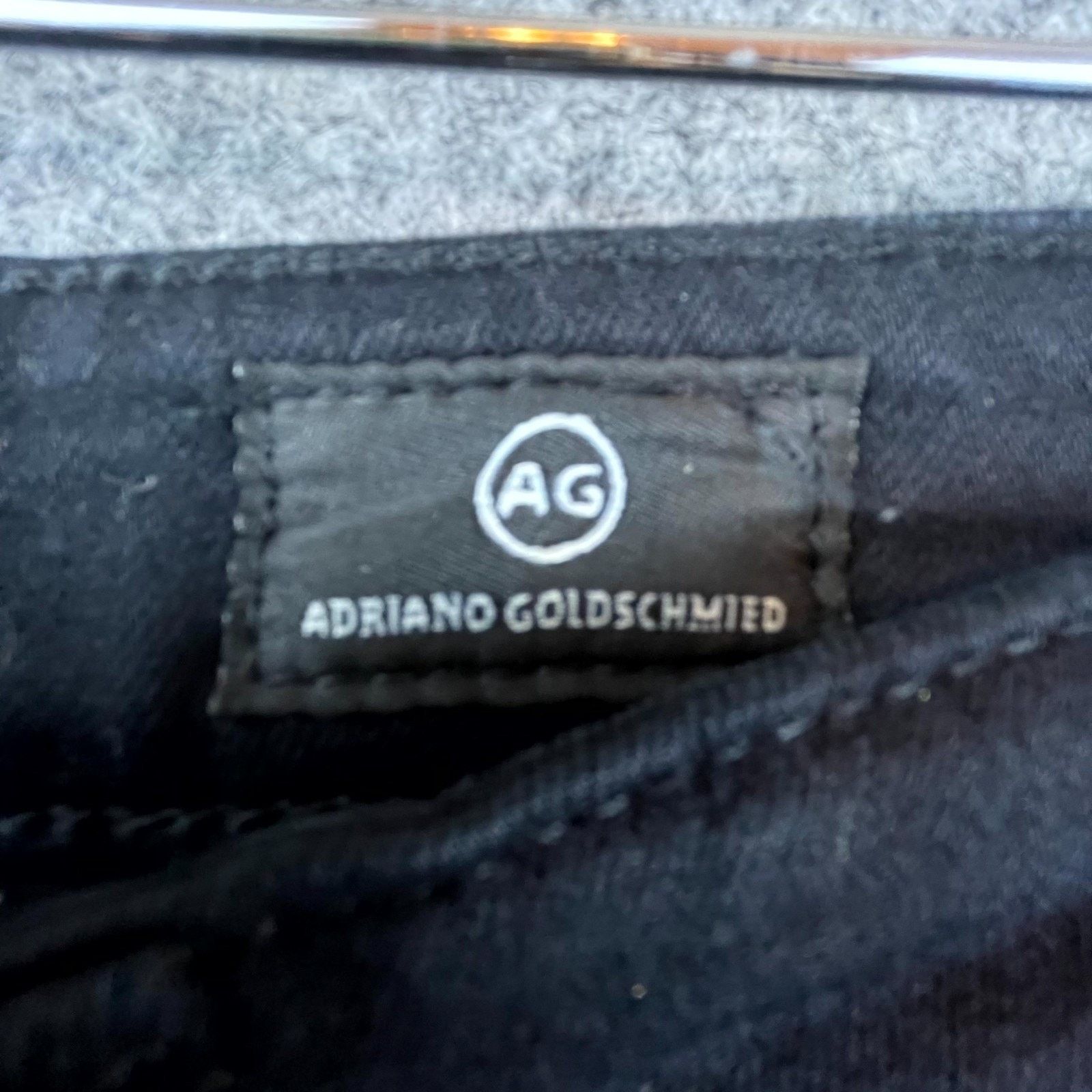 AG Adriano Goldschmied AG Adriano Goldschmied Farrah Skinny Jean Womens 26 Black Size 26" / US 2 / IT 38 - 3 Thumbnail