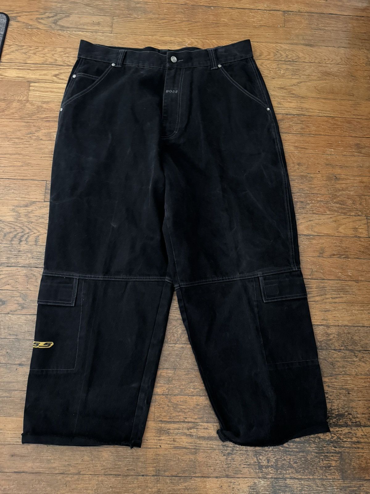 Vintage BOSS BY I.G DESIGN BAGGY JEANS Size US 40 / EU 56 - 2 Thumbnail