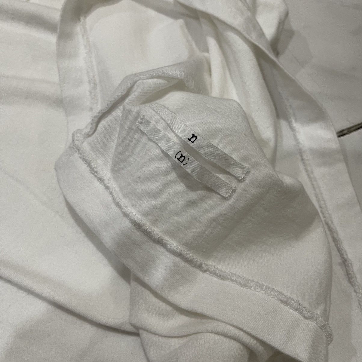 Number (N)ine Number nine white pocket tee Size US M / EU 48-50 / 2 - 7 Thumbnail