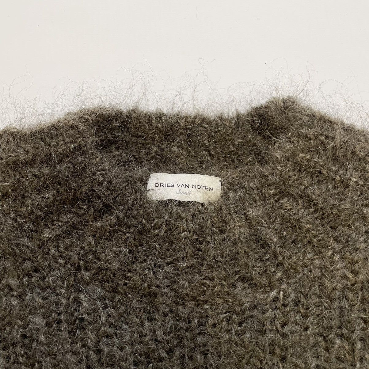 Dries Van Noten ‘Pom Pom Sleeves’ Mohair Sweater Size S / US 4 / IT 40 - 4 Thumbnail