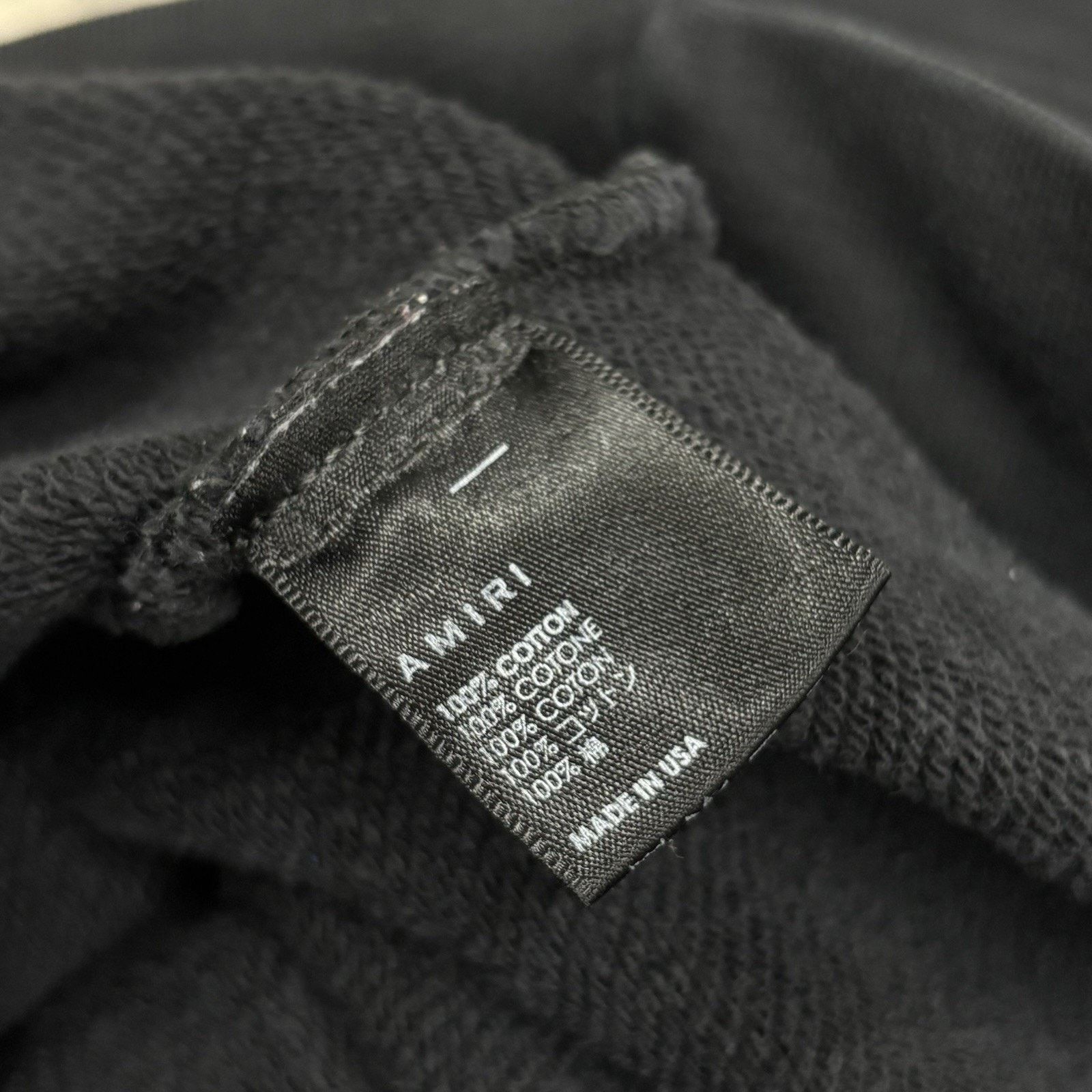 Amiri Size M - Amiri Core Logo Hoodie ' Black ' | GREAT CONDITION! Size US M / EU 48-50 / 2 - 12 Thumbnail