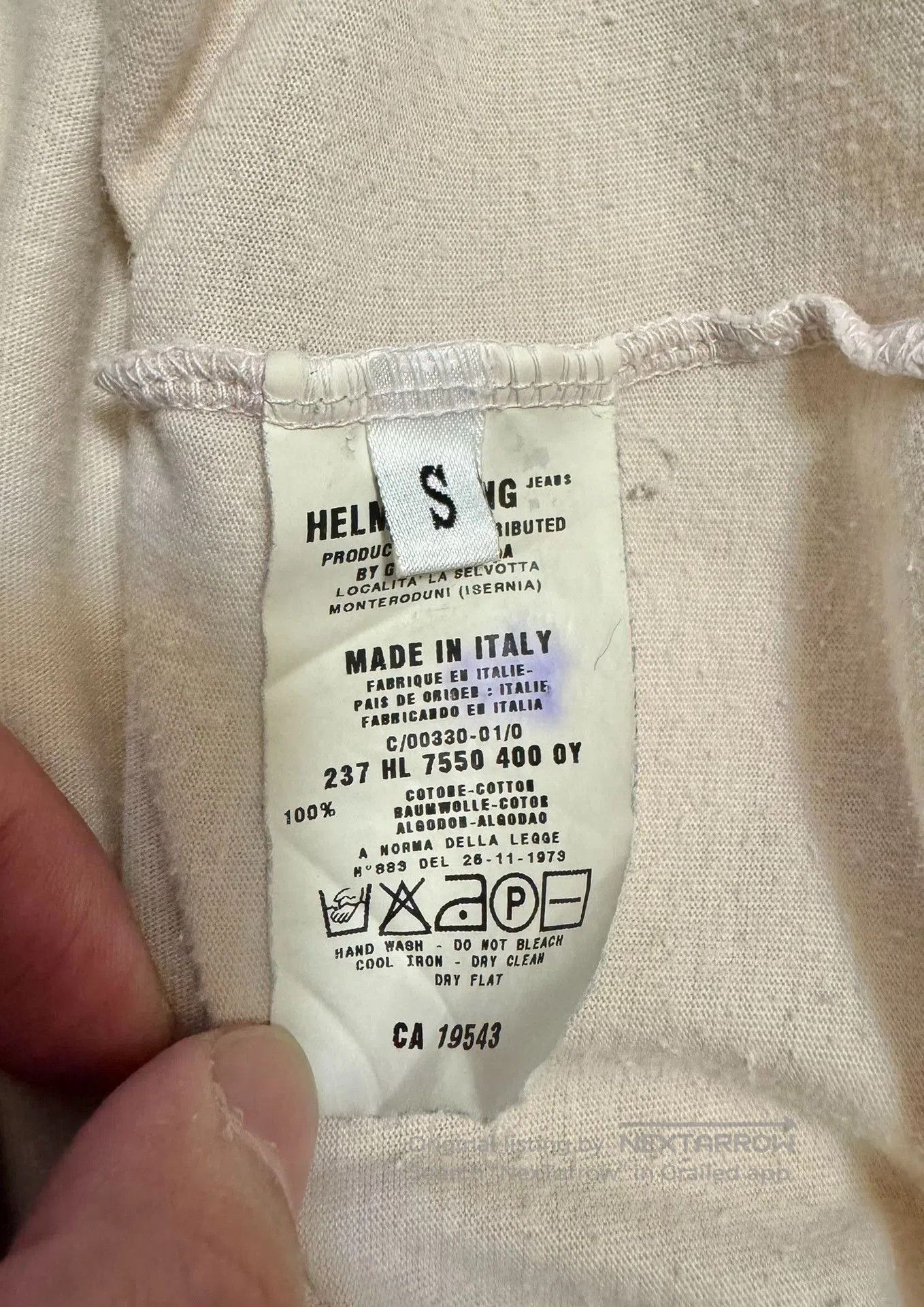 Helmut Lang Helmut Lang 1999 Special Cut Tank. Size S / US 4 / IT 40 - 7 Thumbnail
