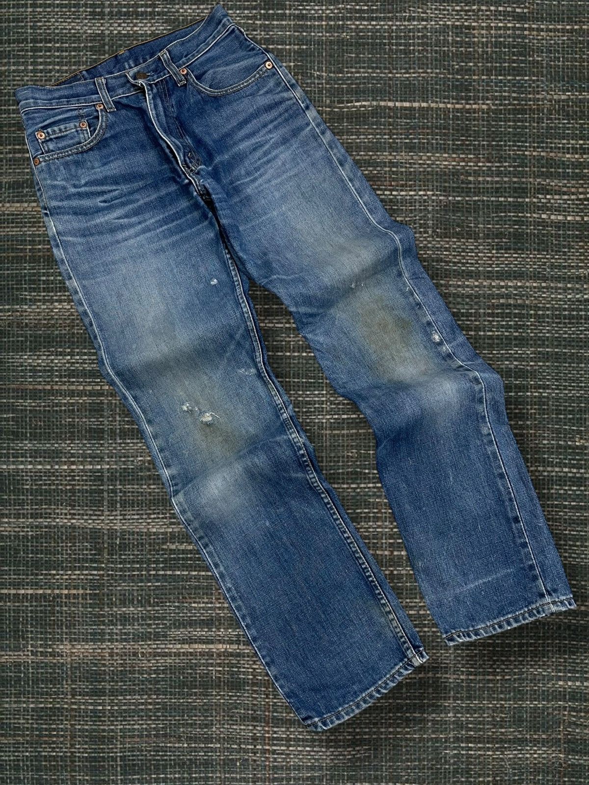 Levi's Vintage Clothing Vintage 1990s Original Designer Levis Distressed Denim Size US 26 / EU 42 - 2 Thumbnail