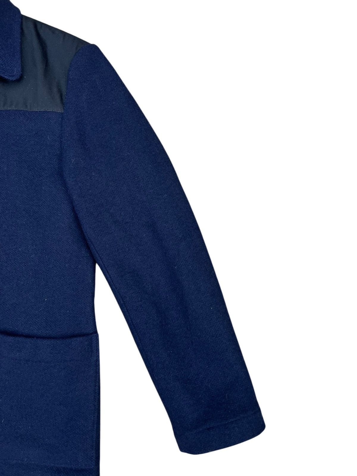 Blue Blue Japan Blue Blue Japan Arigato Waxed Shoulder Indigo Wool Jacket Size US S / EU 44-46 / 1 - 9 Thumbnail