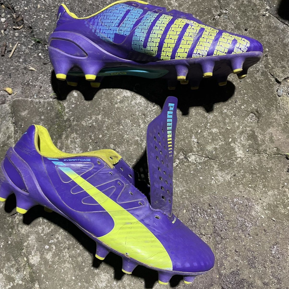 Pro Player Retro boots Puma evospeed 1.3 dragon elite soccer shoes Size US 5 / EU 37 - 4 Thumbnail