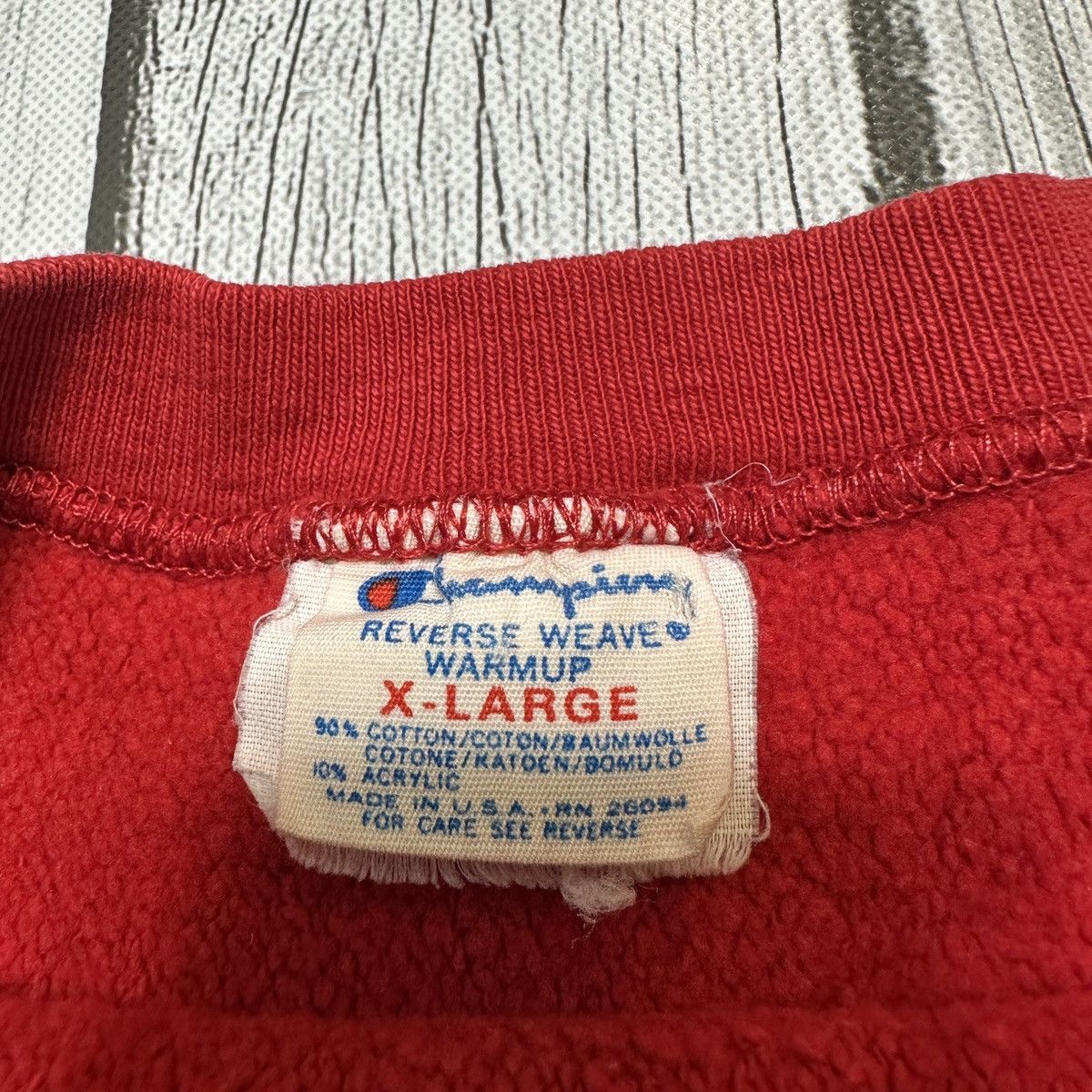 Champion Vintage Champion Reverse Weave sweatshirt Size US XL / EU 56 / 4 - 4 Thumbnail