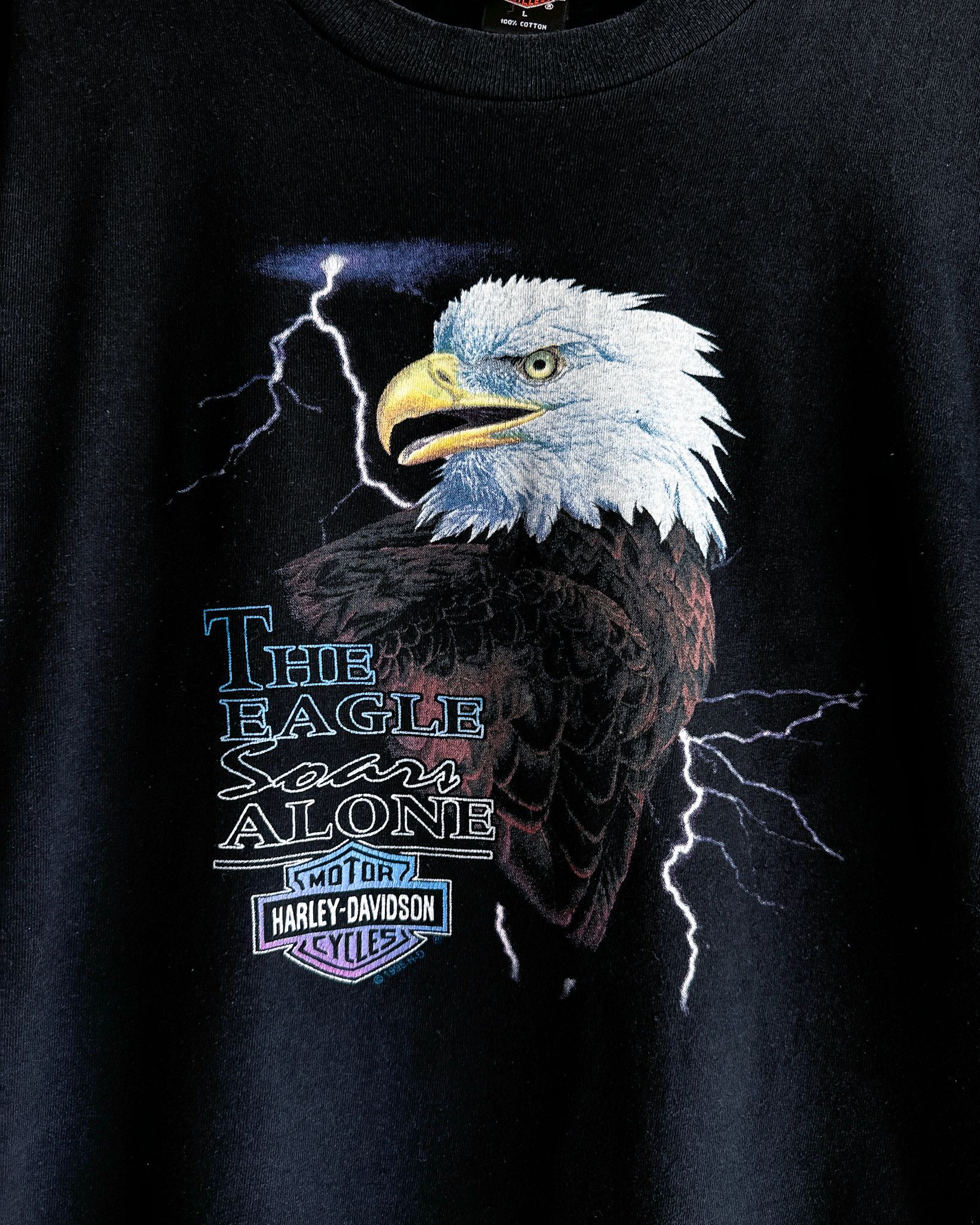 Harley Davidson Vintage 90s Harley Davidson Venice Beach California T Shirt Size US L / EU 52-54 / 3 - 4 Thumbnail