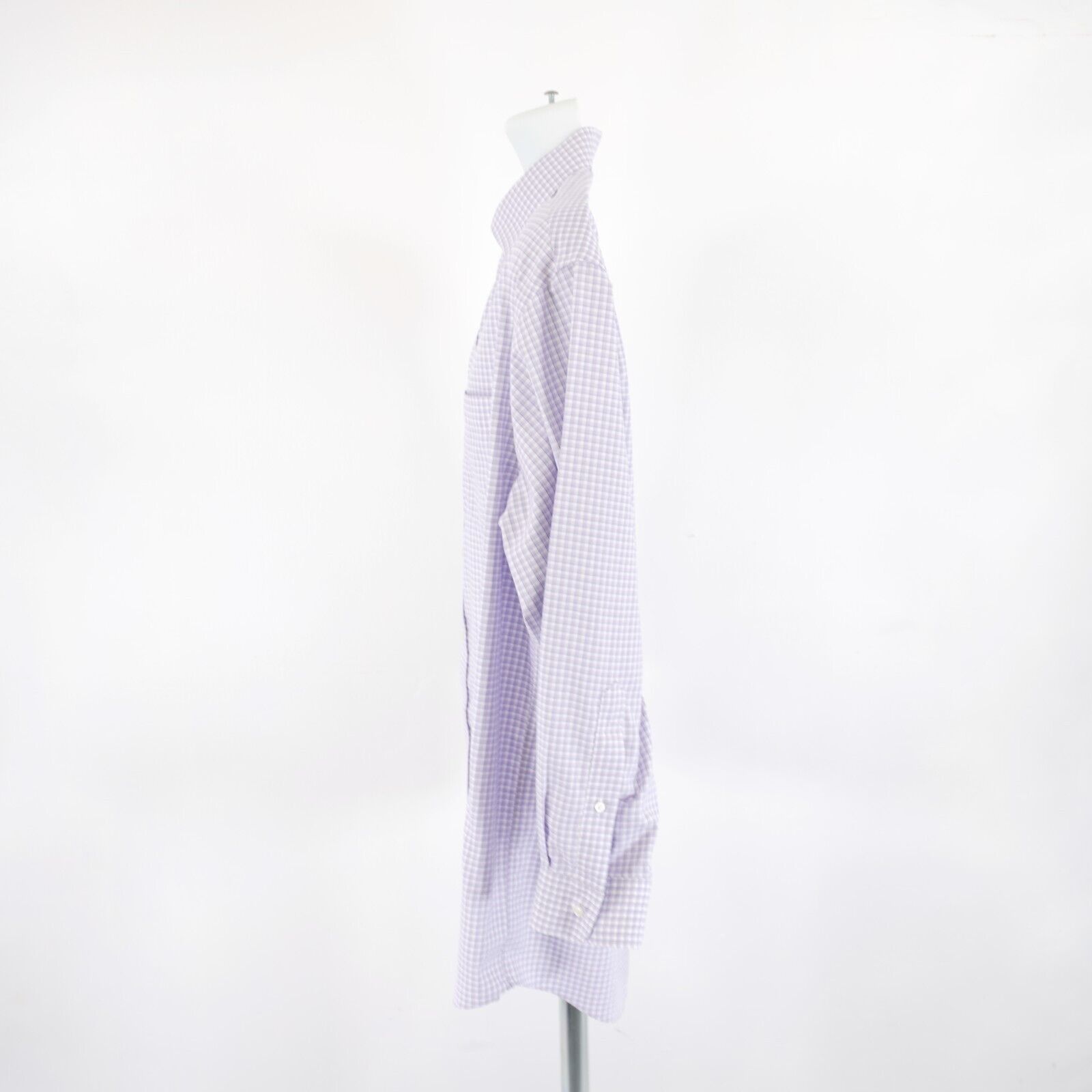 Jos. A. Bank Jos A Bank Traveler Traditional Fit 17-32 Purple Blue White Size US XXL / EU 58 / 5 - 6 Thumbnail