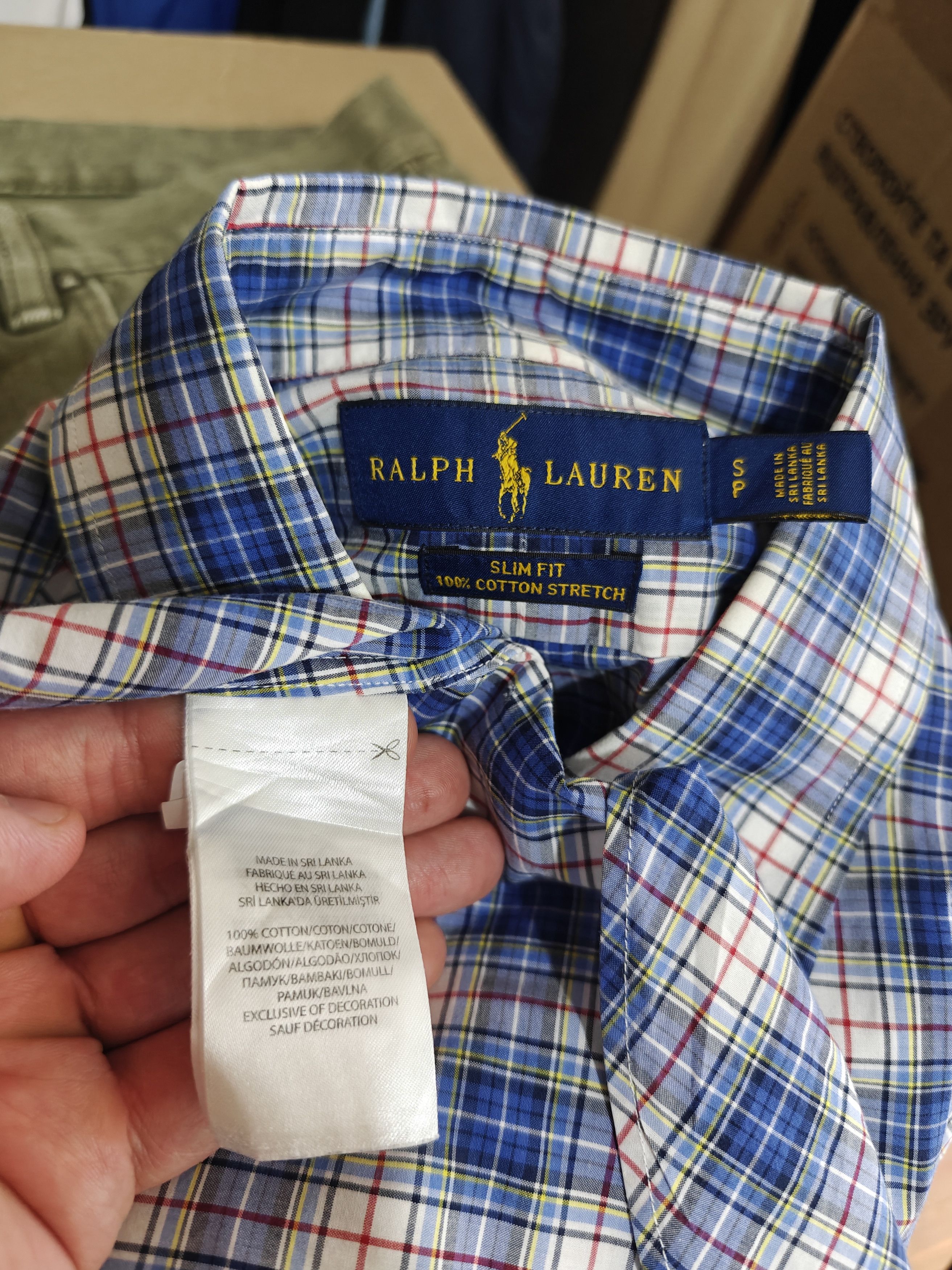 Polo Ralph Lauren Ralph Lauren Check Shirt Collared Small Logo size S Size US S / EU 44-46 / 1 - 8 Thumbnail