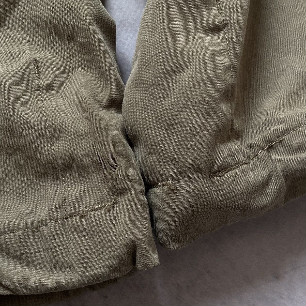 Japanese Brand × Nike × Vintage Y2K Nike Vintage Faded Cargo Parachute Green Pants Size US 31 - 7 Thumbnail