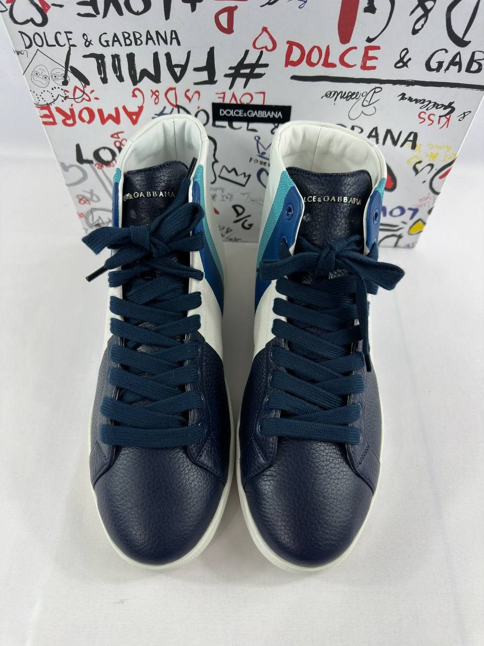 Dolce & Gabbana Dolce & Gabbana Saint Tropex High Sneakers Size US 10.5 / EU 43-44 - 5 Thumbnail