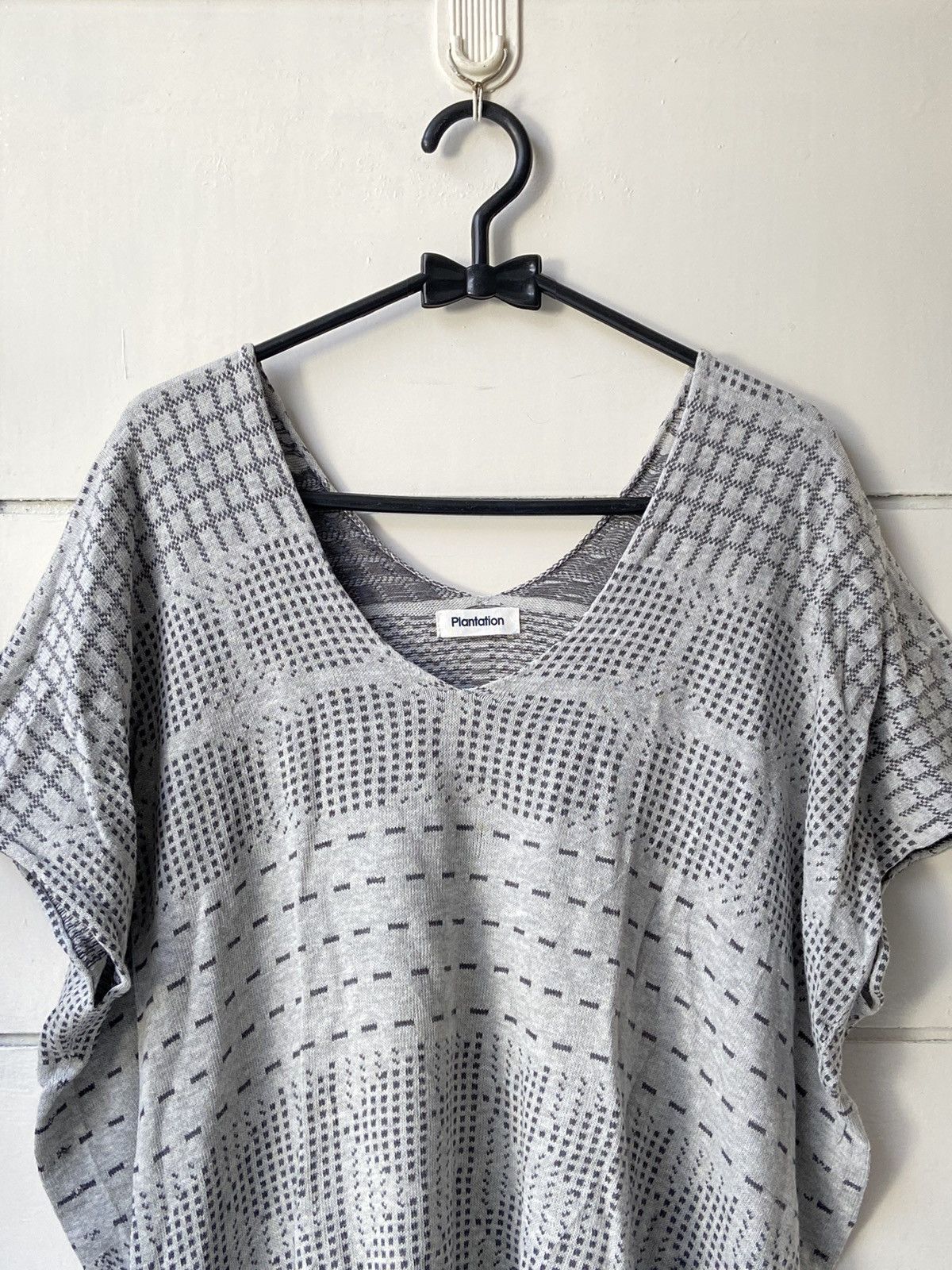Designer × Issey Miyake × Japanese Brand Issey Miyake PLANTATION Grey Knit Tank Top Size US L / EU 52-54 / 3 - 2 Thumbnail