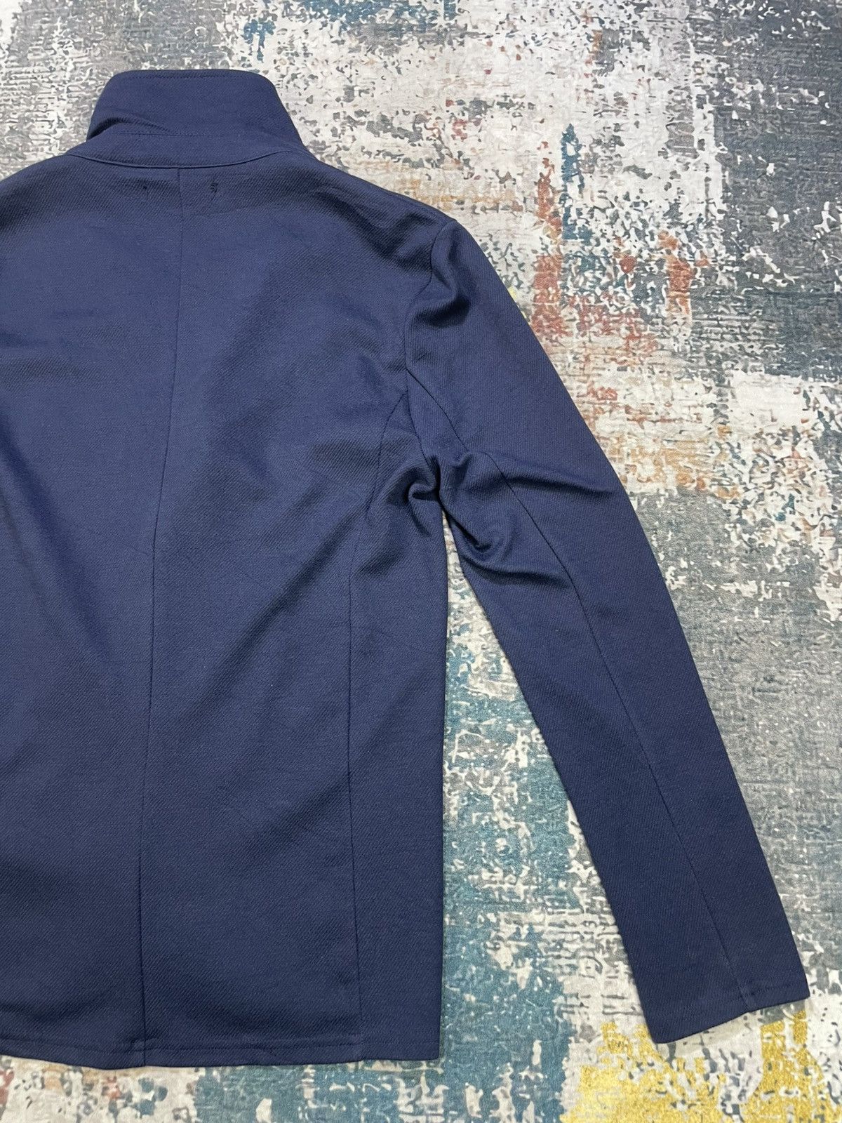 Tete Homme Black On Tete Homme Stretch Knit Blazer Size US M / EU 48-50 / 2 - 6 Thumbnail