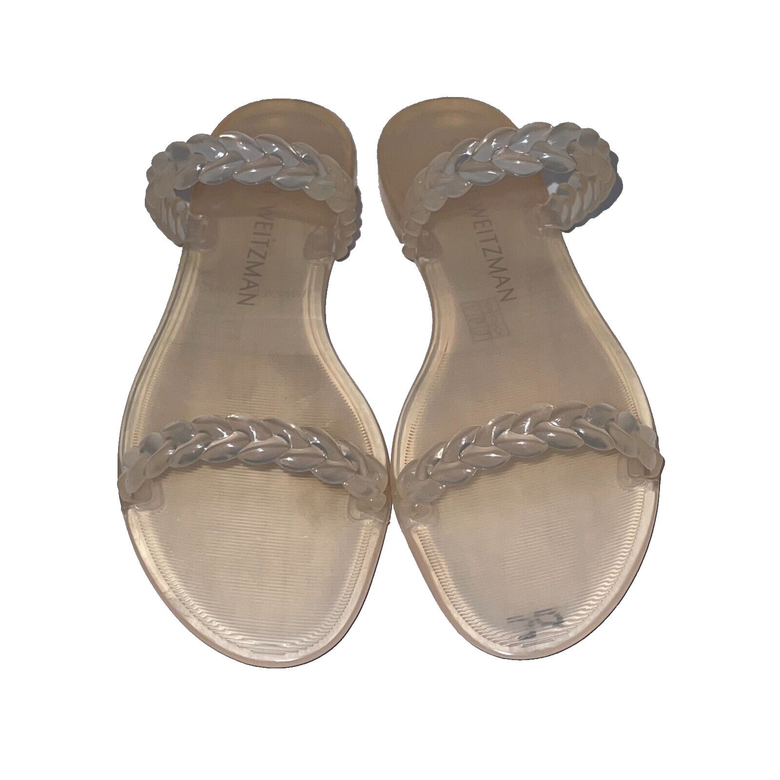 Stuart Weitzman STUART WEITZMAN Braided Sawyer Round Toe Slip On Sandals 8 B Size US 8 / IT 38 - 4 Thumbnail