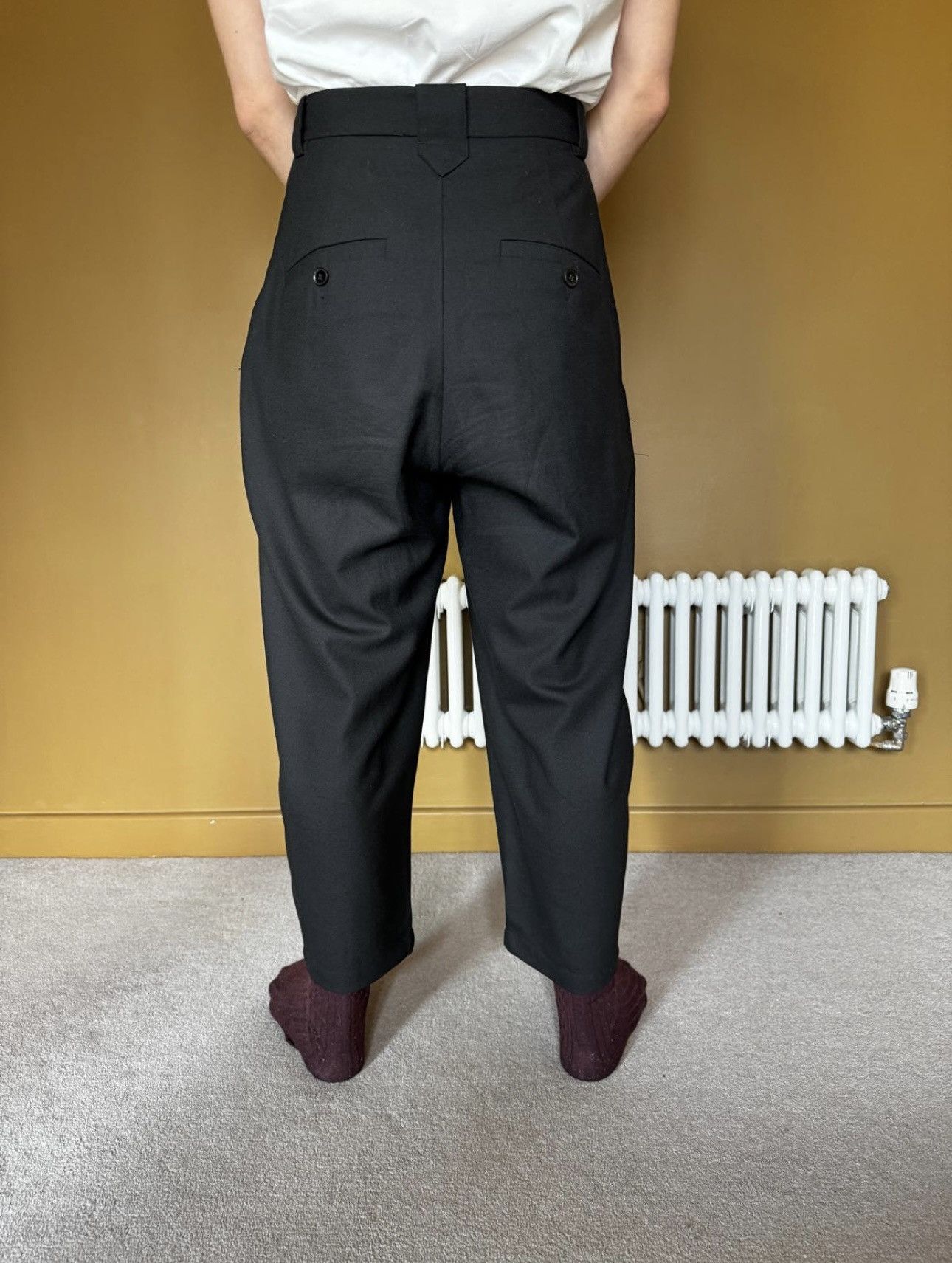 JOE CHIA Cross Stitch With Hook Trousers Size US 30 / EU 46 - 8 Thumbnail