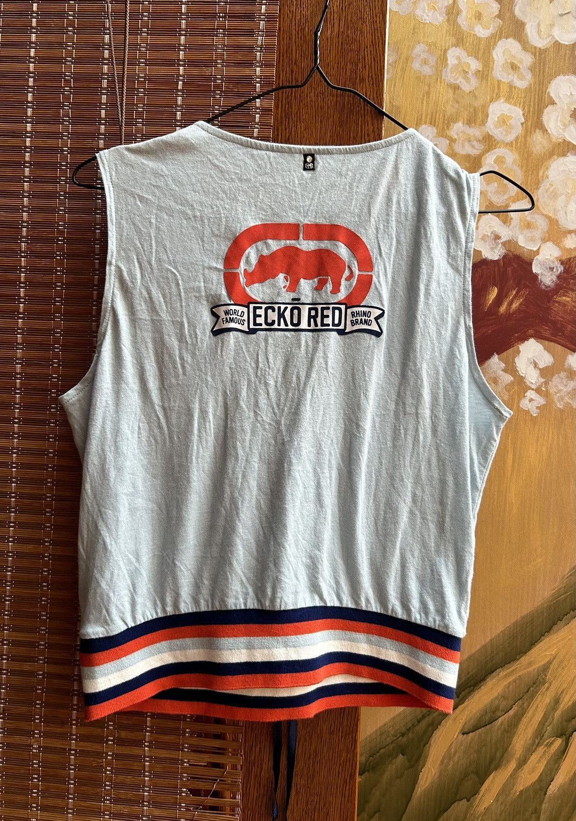 Ecko Unltd. × Marc Ecko × Vintage Vintage Y2k Ecko Red by Ecko Women’s Lace Up Top Size M Size M / US 6-8 / IT 42-44 - 2 Thumbnail