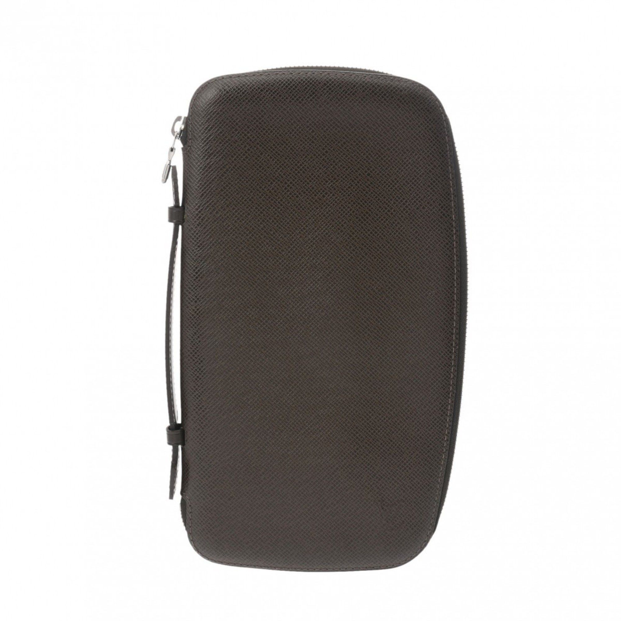 Louis Vuitton LOUIS VUITTON Taiga Grizzly M30658 Men's Leather Travel Case Size ONE SIZE - 1 Thumbnail