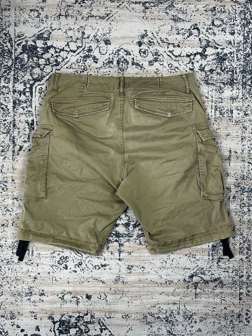 G-Star G-star Baggy Military Olive Cargo Shorts Size US 36 / EU 52 - 10 Thumbnail