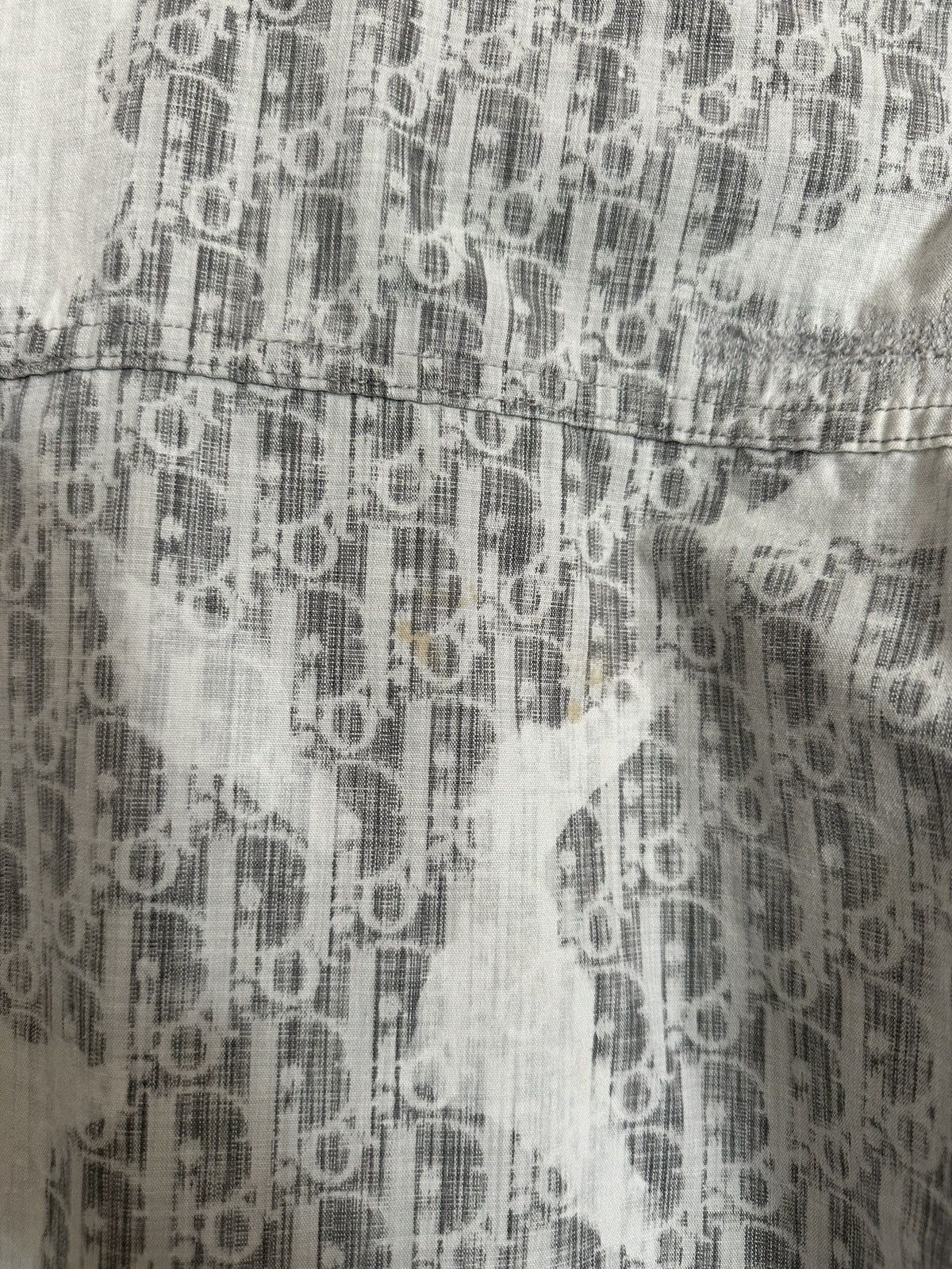 Dior Dior Distressed Oblique Button Up Size US L / EU 52-54 / 3 - 6 Thumbnail