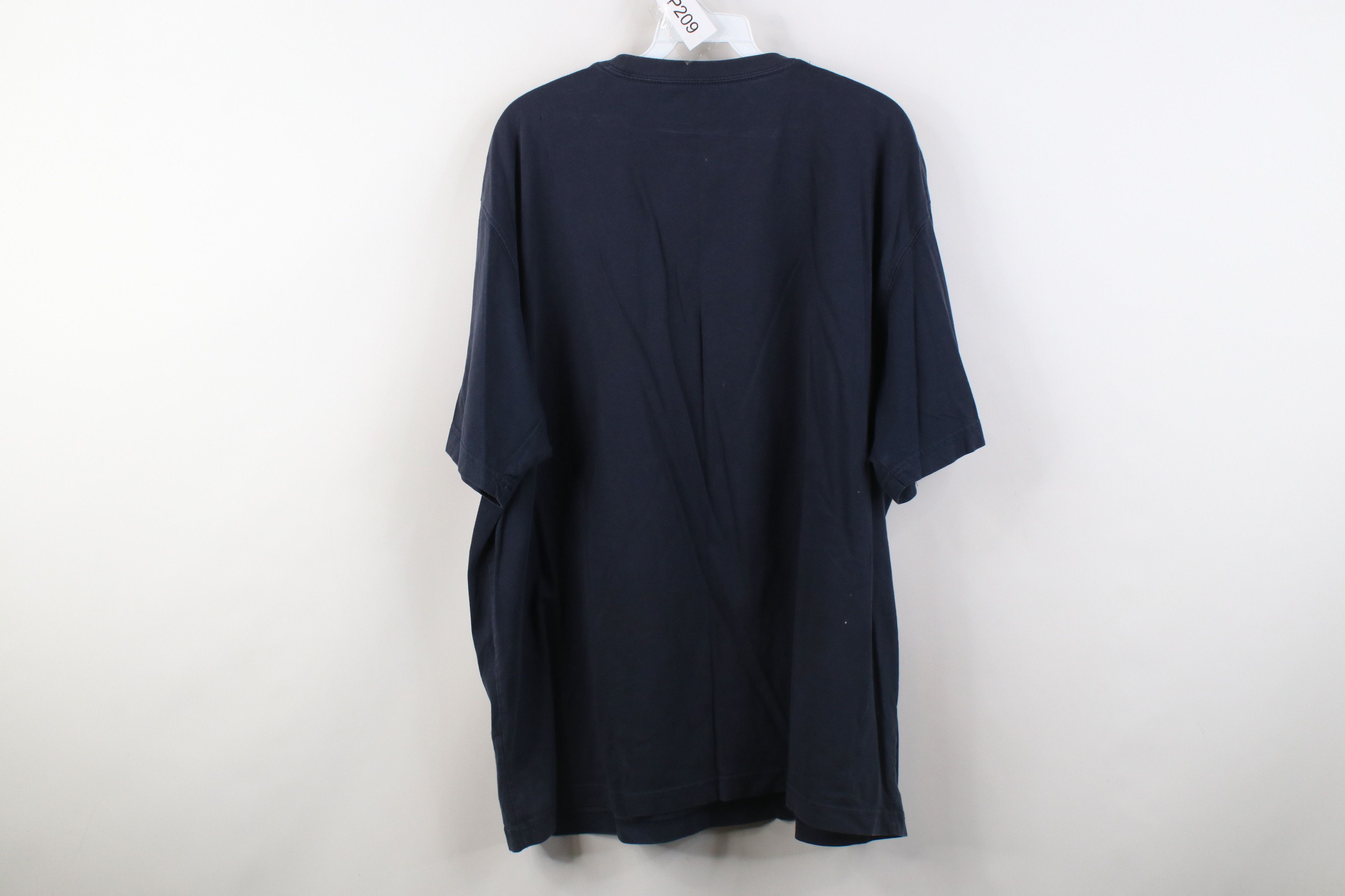 L.L. Bean Vintage Y2K LL Bean Heavyweight Cotton Pocket T-Shirt Blue Size US XL / EU 56 / 4 - 15 Thumbnail