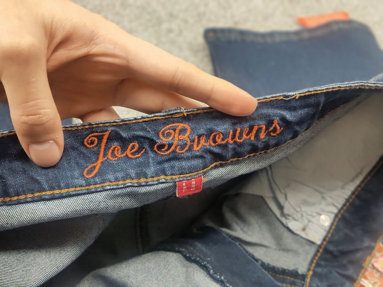 Le Grande Bleu (L.G.B.) Vintage Joe Brown Flared Y2K Jeans hysteric glamour Style Size 30" / US 8 / IT 44 - 10 Thumbnail