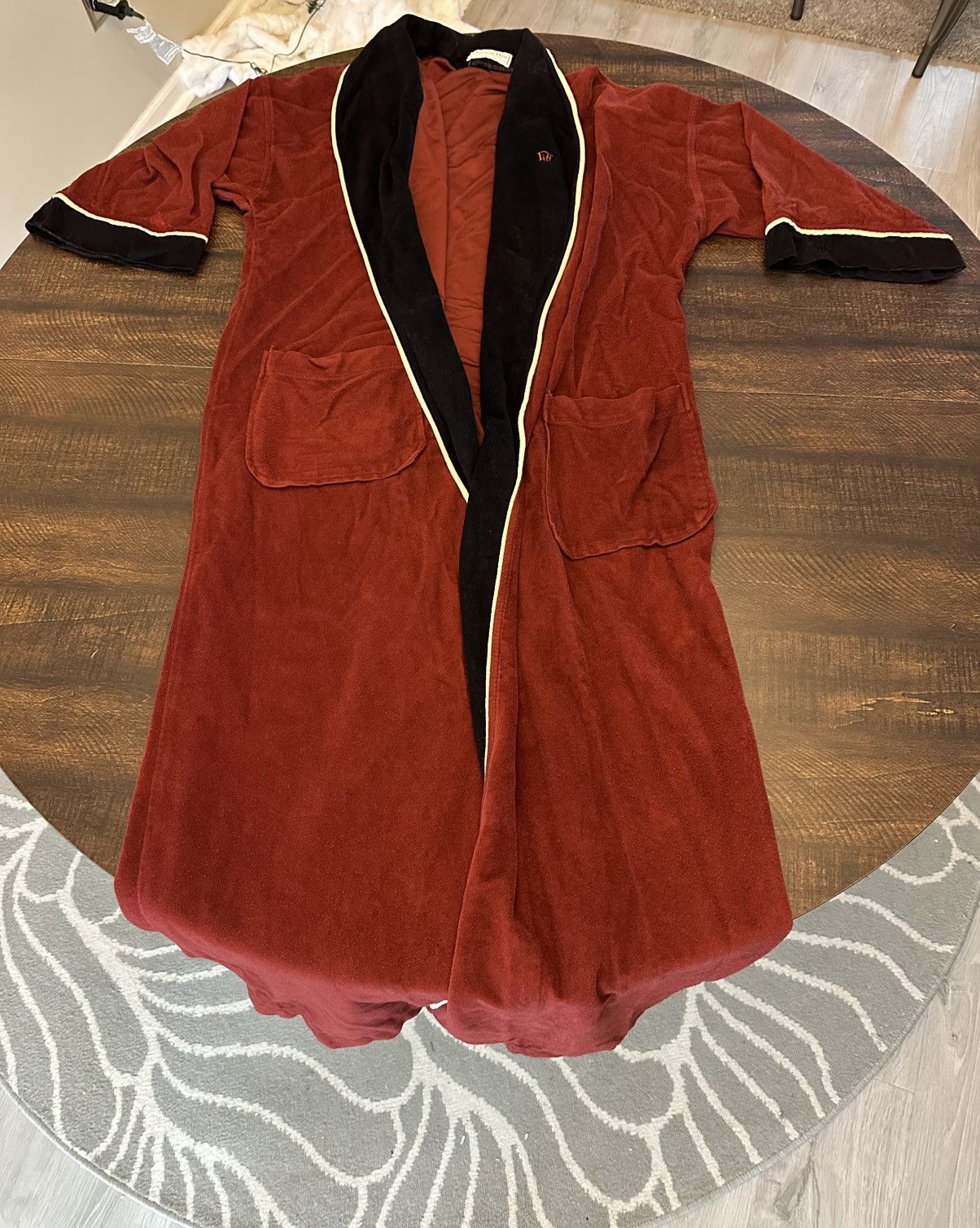 Dior Vintage Christian Dior Plush Terry Robe One Sz-Missing Belt Size ONE SIZE - 1 Thumbnail