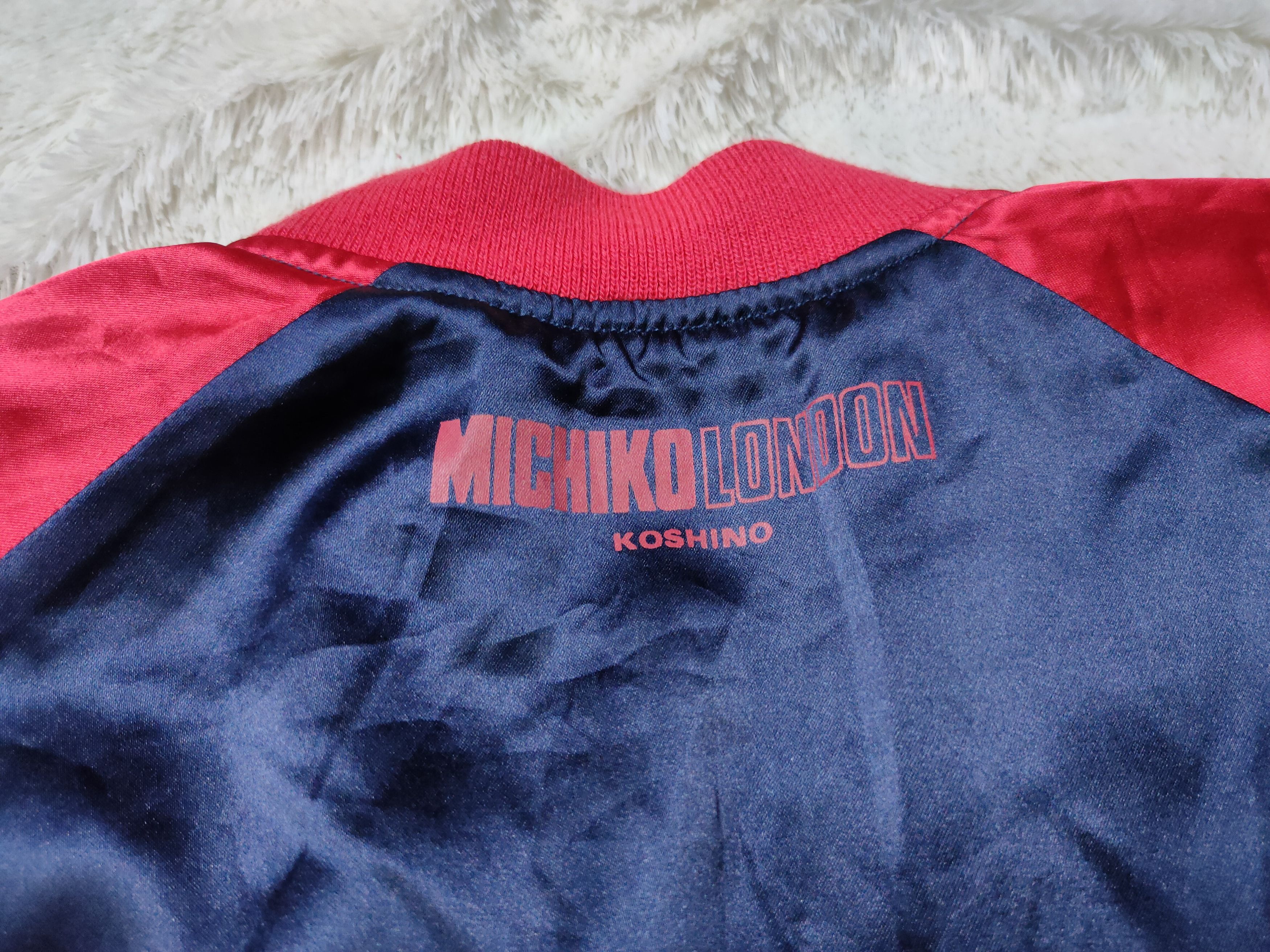Michiko Koshino London × Vintage Vintage Michiko Koshino London Bomber Jacket Size US M / EU 48-50 / 2 - 9 Thumbnail