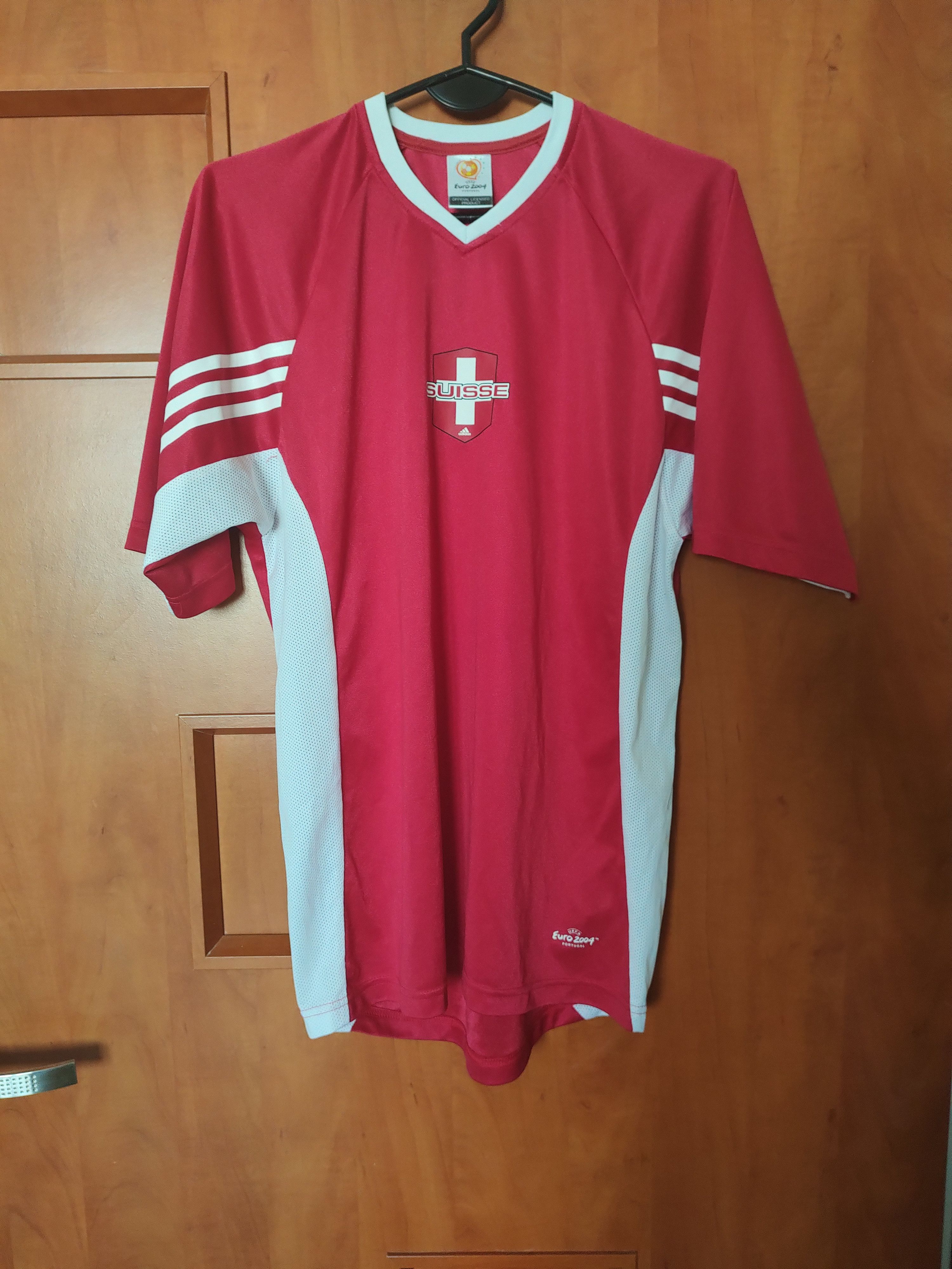 Adidas Adidas shirt suisse Euro 2004 portugal vintage Size US S / EU 44-46 / 1 - 1 Thumbnail