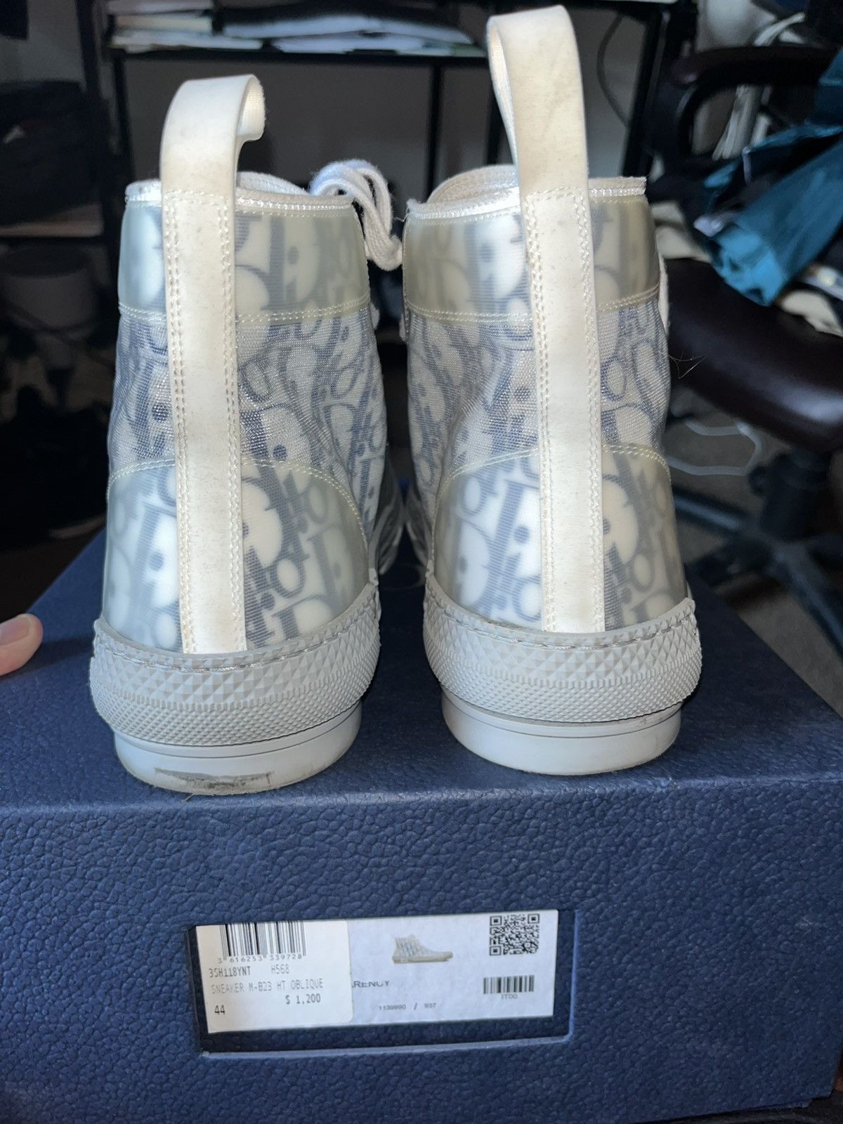 Dior Dior hi tops Size US 12 / EU 45 - 7 Thumbnail
