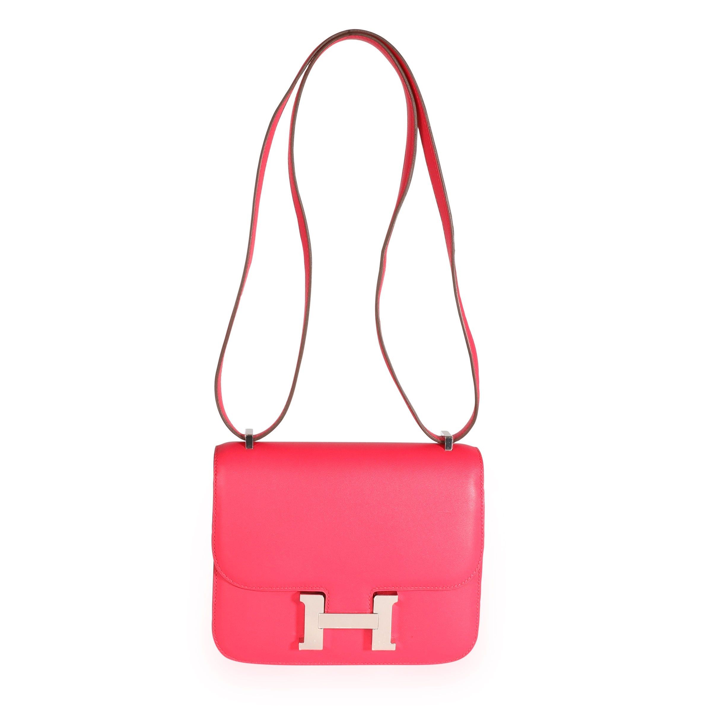 image of Hermes Rose Extreme Swift Constance 18 Phw in Pink, Women's