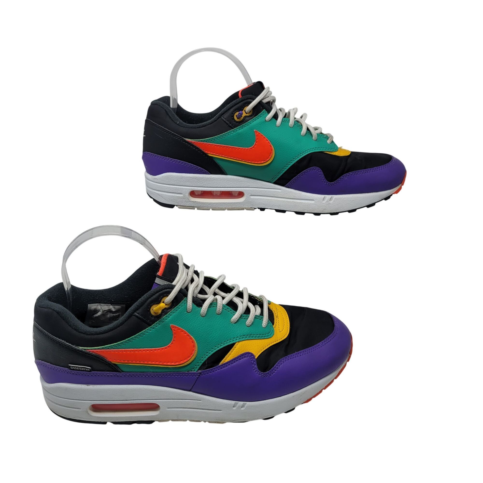 Nike Y2K Nike Air Max 1 SE Windbreaker Sneakers Sz 9.5 Multi-Colo Size US 9.5 / EU 42-43 - 6 Thumbnail