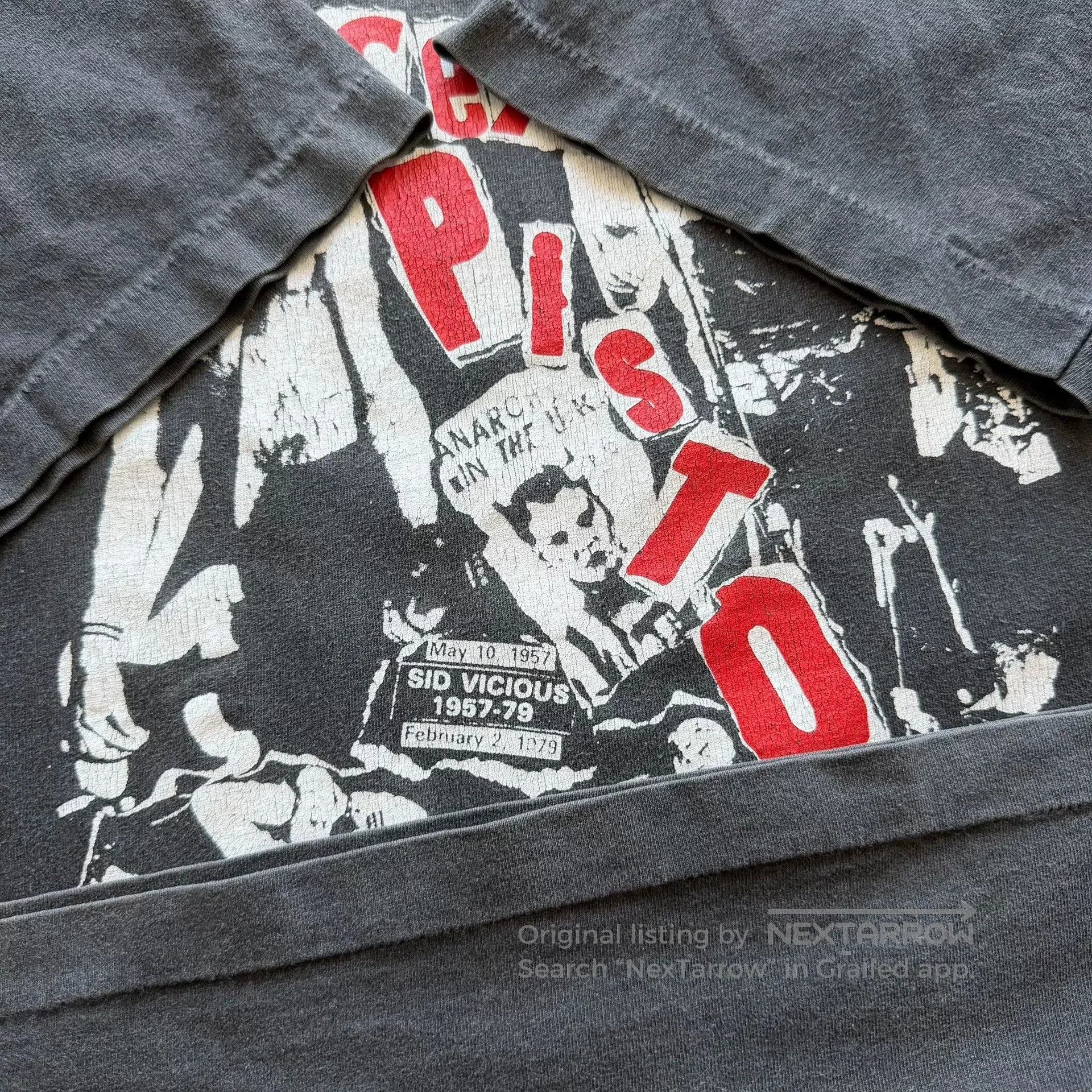 Vintage Vintage Sex Pistols 90s Band Tee. Size US S / EU 44-46 / 1 - 4 Thumbnail