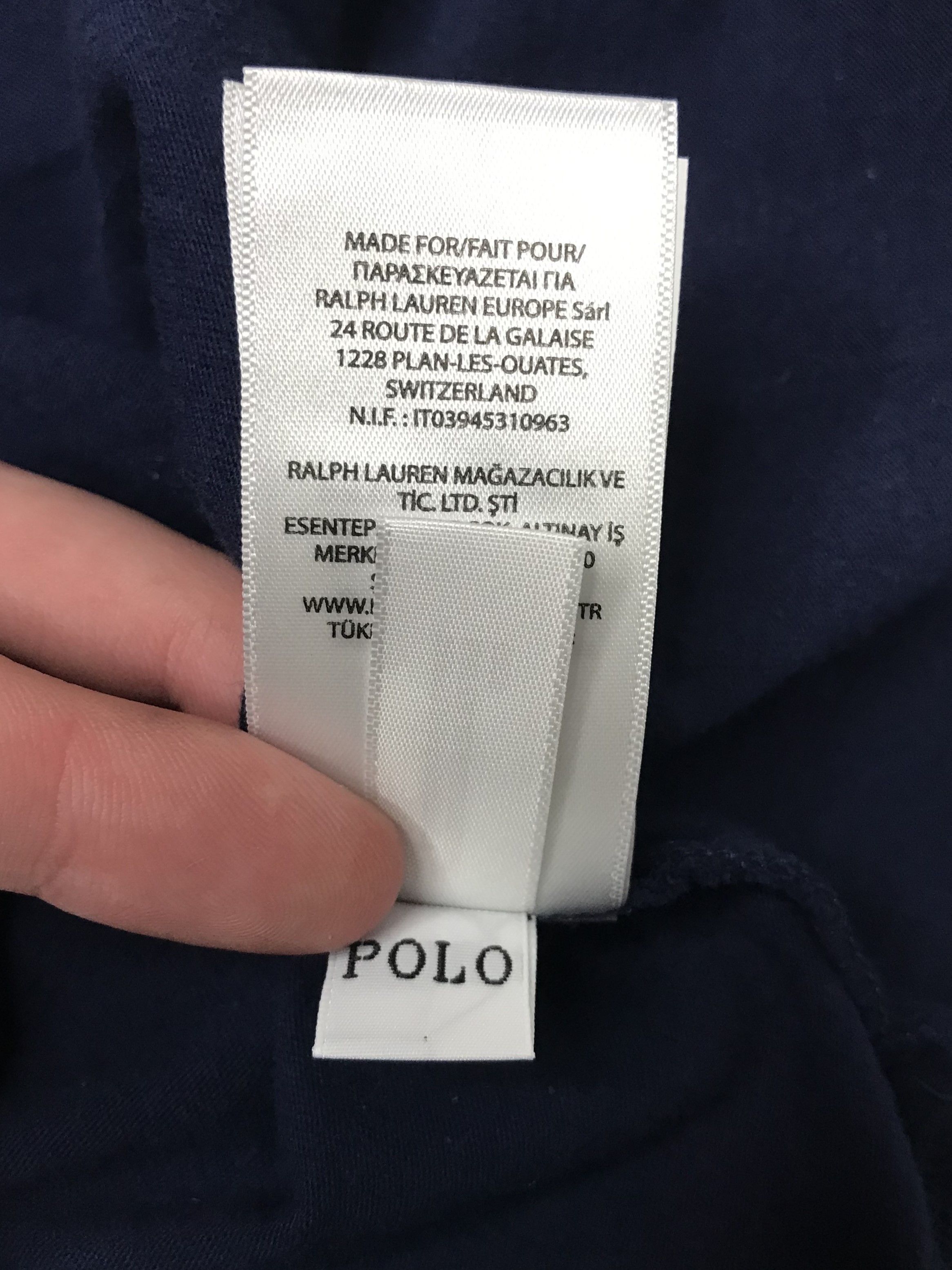 Polo Ralph Lauren Ralph Lauren Junior T-Shirt Navy Size US S / EU 44-46 / 1 - 7 Thumbnail