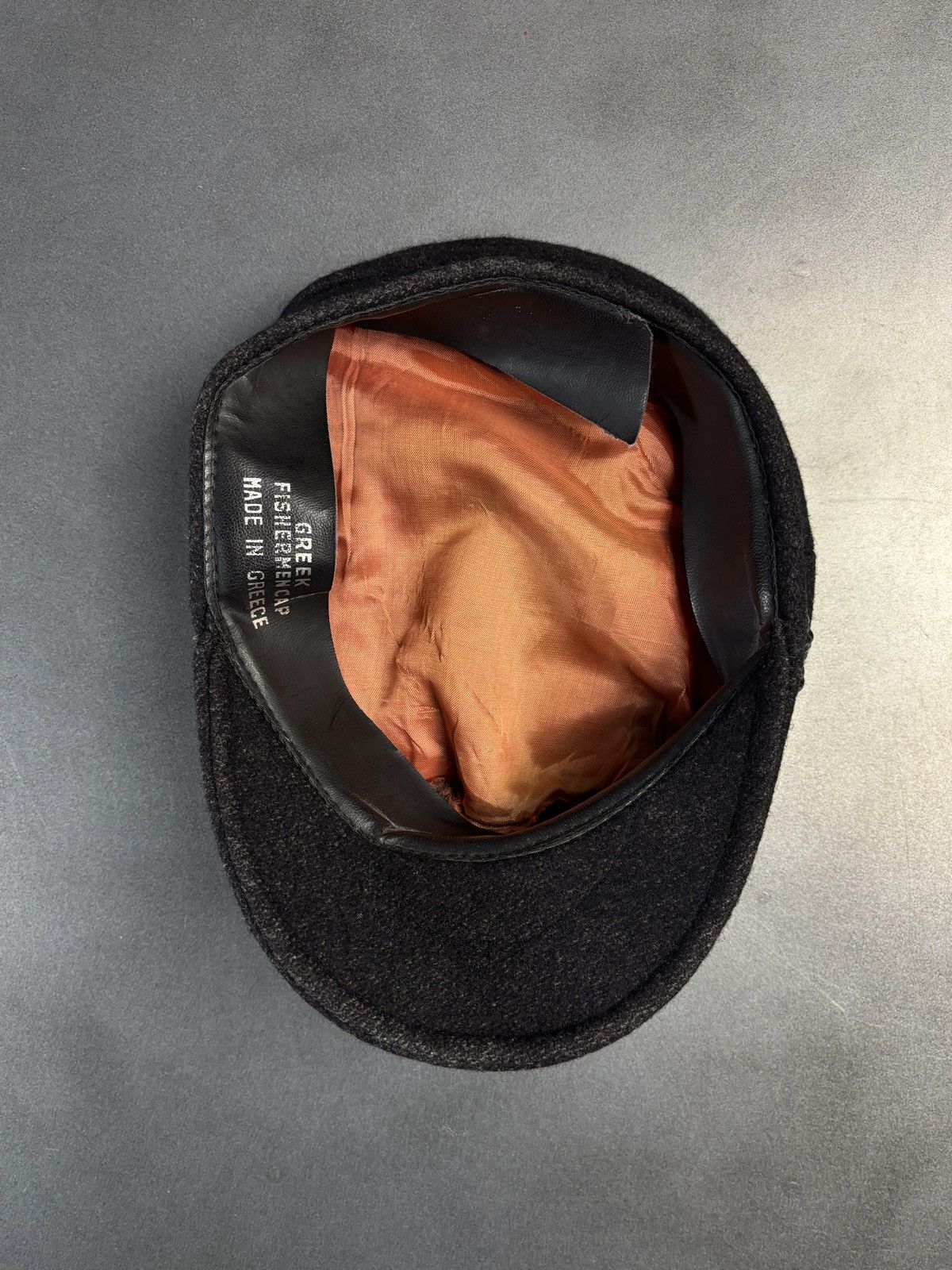 Vintage Vintage Greek Fisherman Cap Vintage Wool Hat Small Greece Size ONE SIZE - 4 Thumbnail