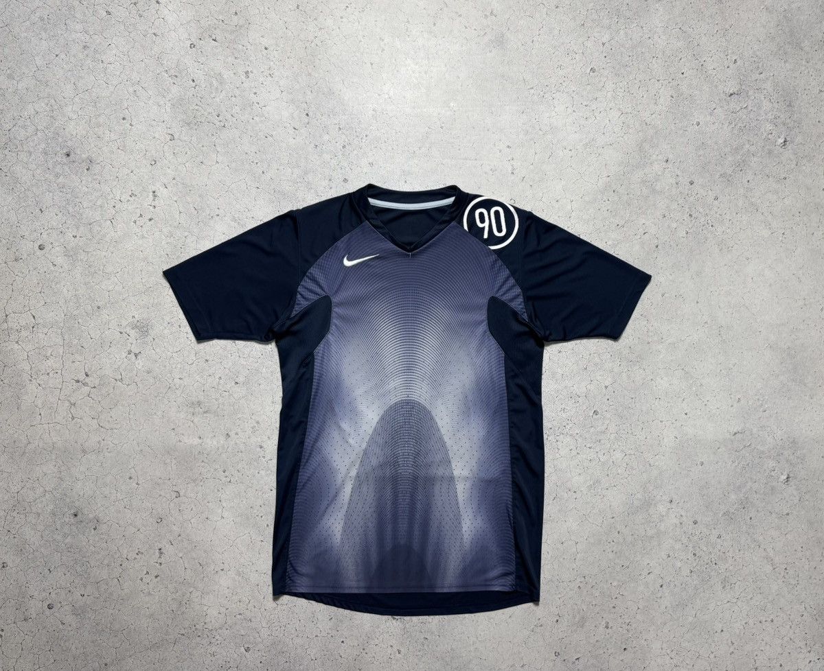 Nike Nike Vintage Total 90 T-Shirt Big Logo Drill TN Swoosh Size US S / EU 44-46 / 1 - 1 Thumbnail