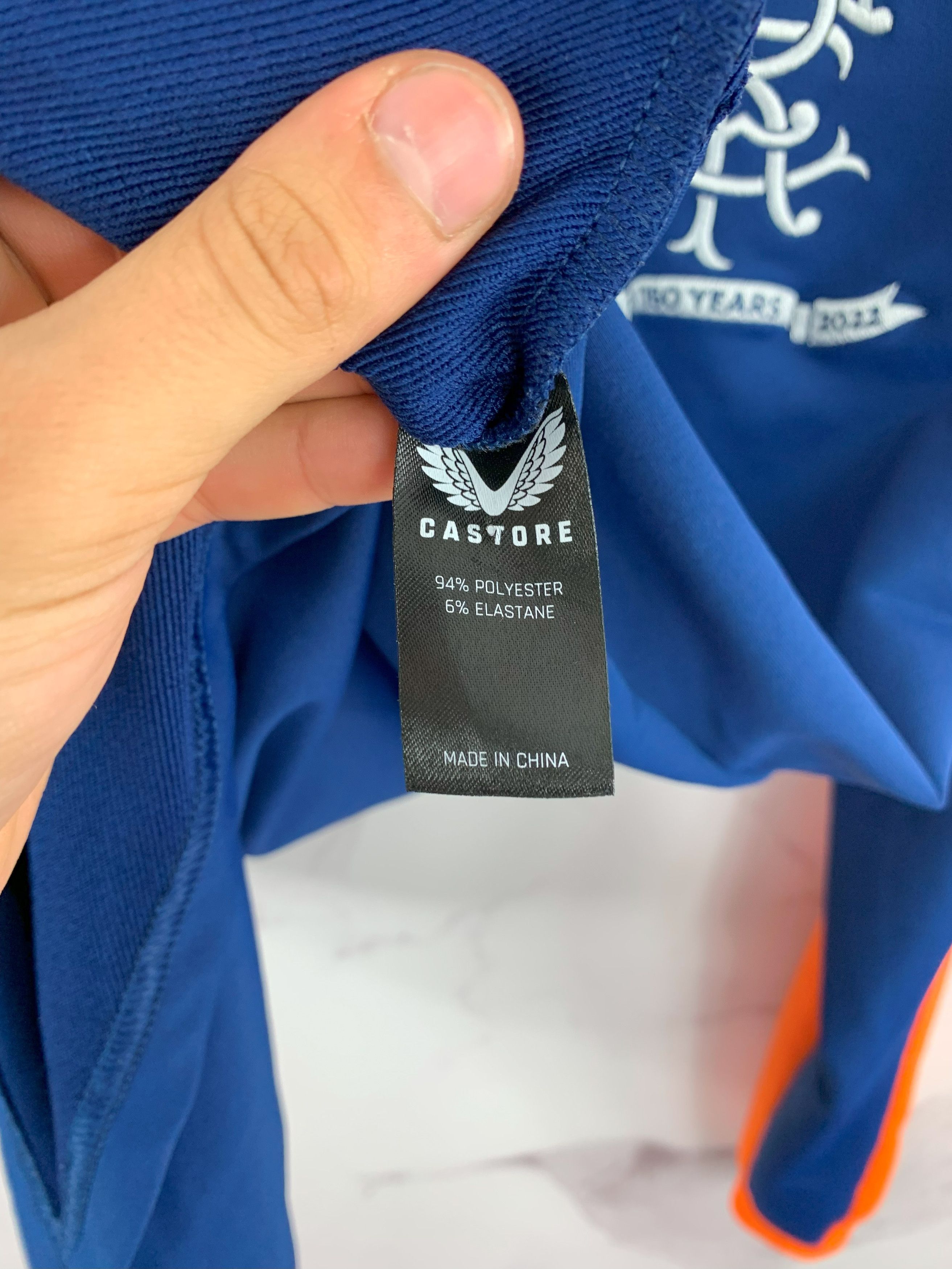 Castore Castore Rangers 1/4 Zip Long Sleeve Training Top 2022/23 Size US S / EU 44-46 / 1 - 14 Thumbnail