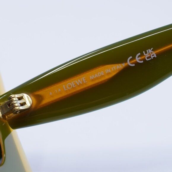 Loewe Loewe LW40140U 20A Sunglasses Black/Orange Cat Eye Frame Size ONE SIZE - 10 Thumbnail