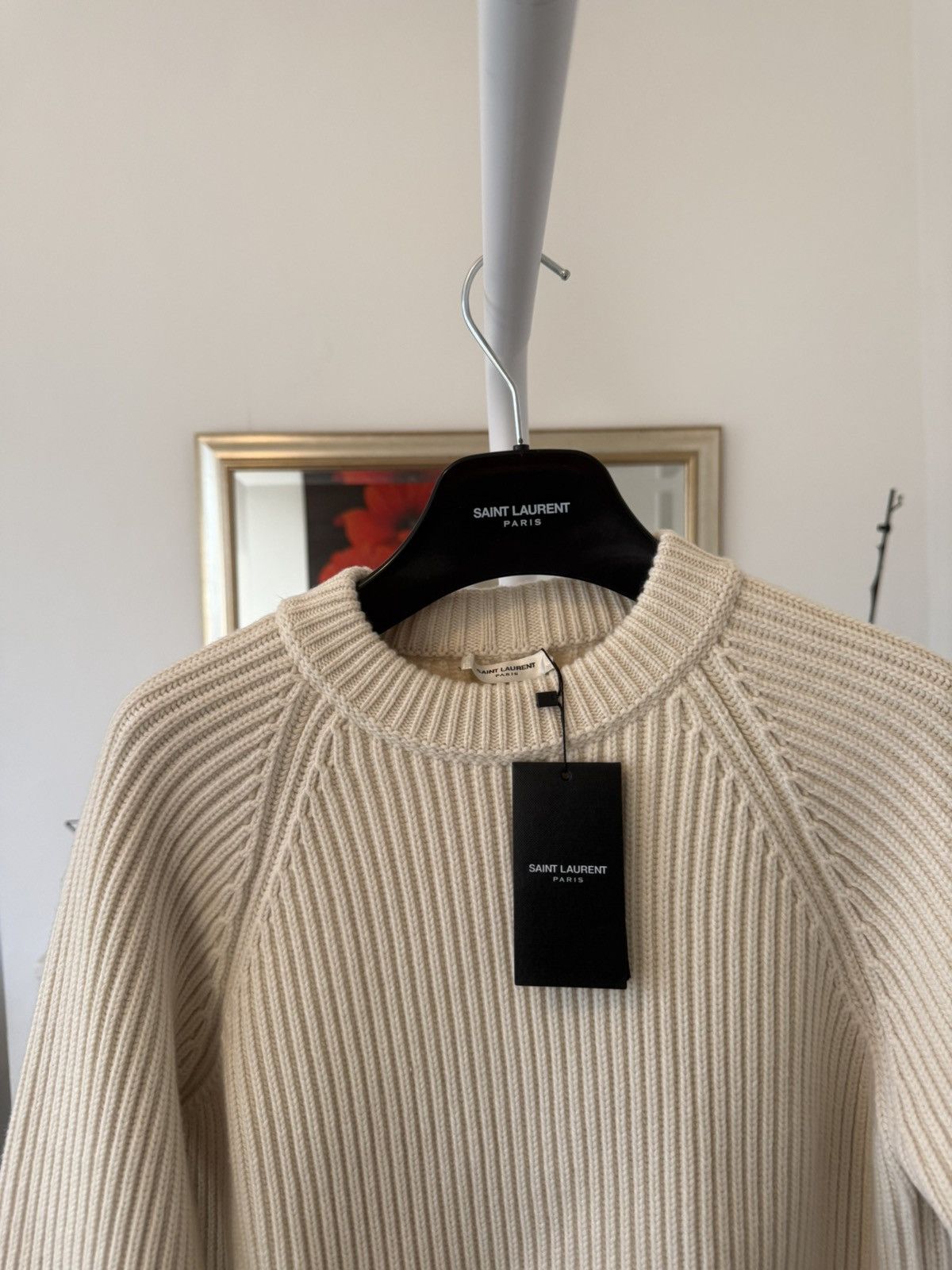 Saint Laurent Paris Saint Laurent Wool Cashmere Blend Knitted Sweater Size M / US 6-8 / IT 42-44 - 2 Thumbnail