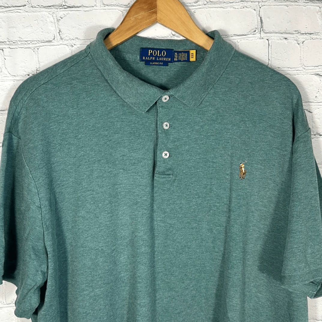 Polo Ralph Lauren Polo Ralph Lauren Polo Shirt XL Flesh Color Pony Golf Green Men Size US XL / EU 56 / 4 - 3 Thumbnail