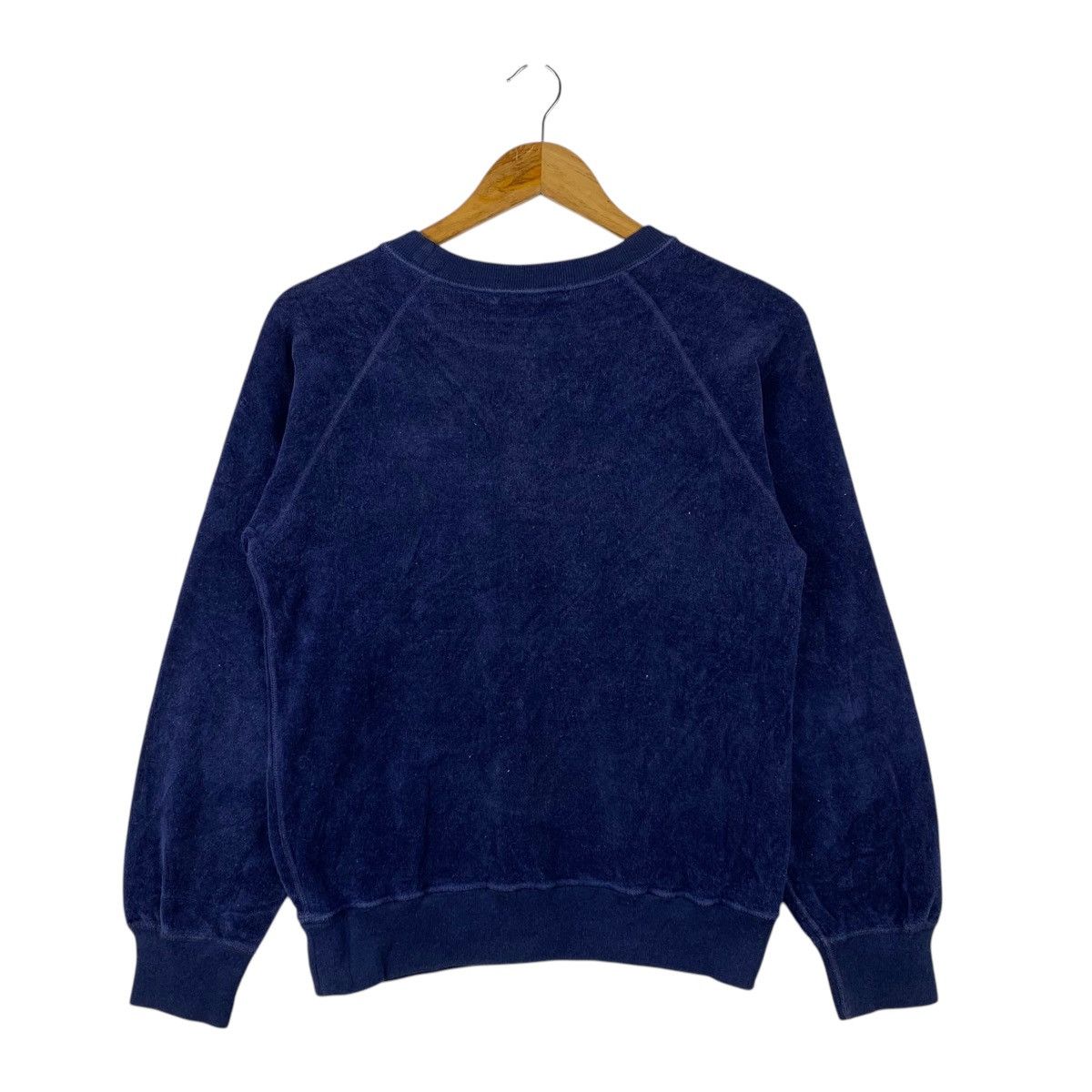 Playboy × Vintage Vintage PLAYBOY Casualwear Big Logo Coduroy Sweatshirt Size US S / EU 44-46 / 1 - 2 Thumbnail