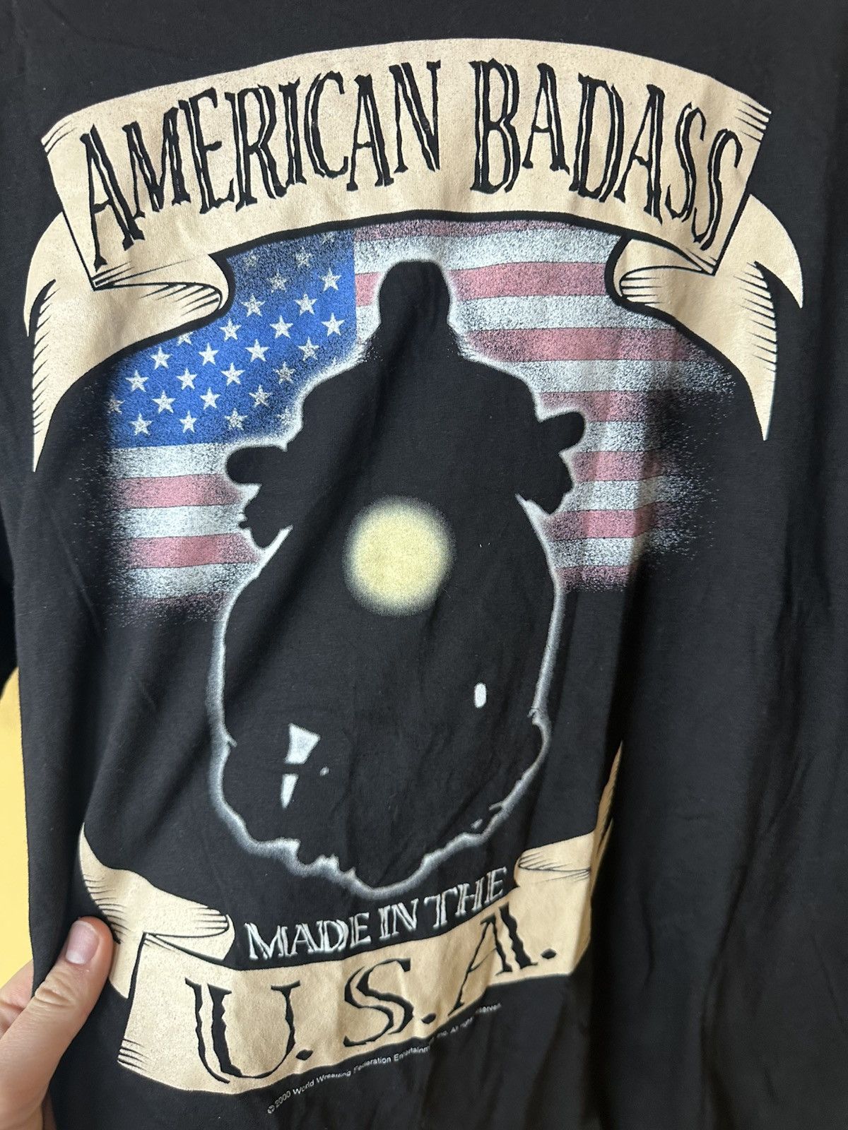 Vintage × WWE × WWF The Undertaker Vintage 2000 American Badass WWF shirt Size US XL / EU 56 / 4 - 4 Thumbnail