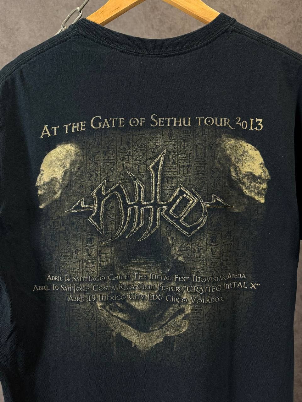 Band Tees Nile 2013 rock band tour tee Size US M / EU 48-50 / 2 - 7 Thumbnail