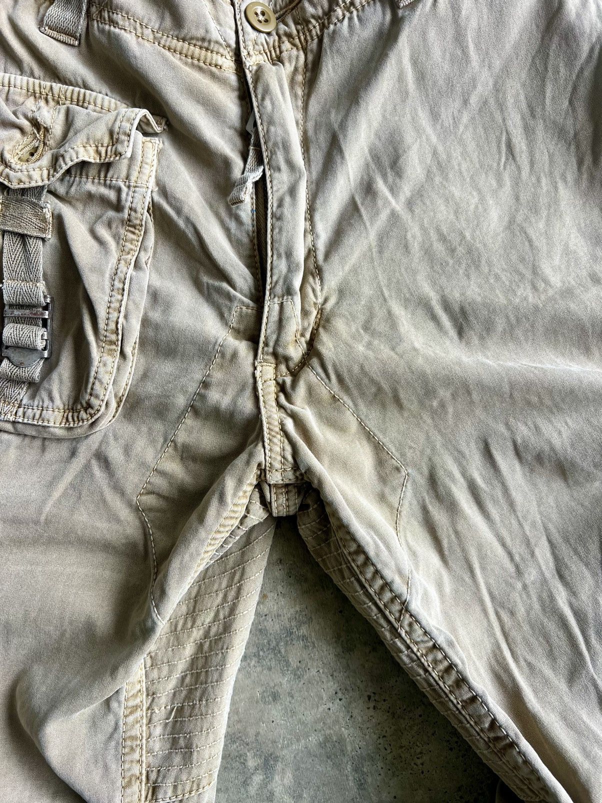 Polo Ralph Lauren Crazy Vintage 90s Polo RL Baggy Wide Leg Cargo Pants Size US 36 / EU 52 - 7 Thumbnail