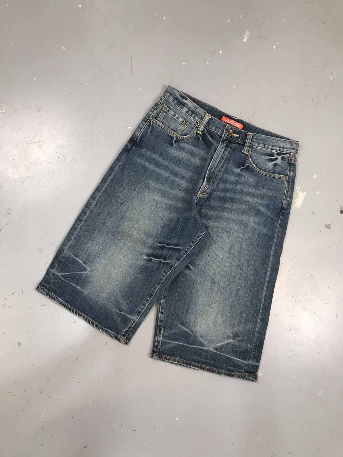 Ed Hardy × Vintage Vintage Ed hardy skater denim jort Size US 32 / EU 48 - 3 Thumbnail