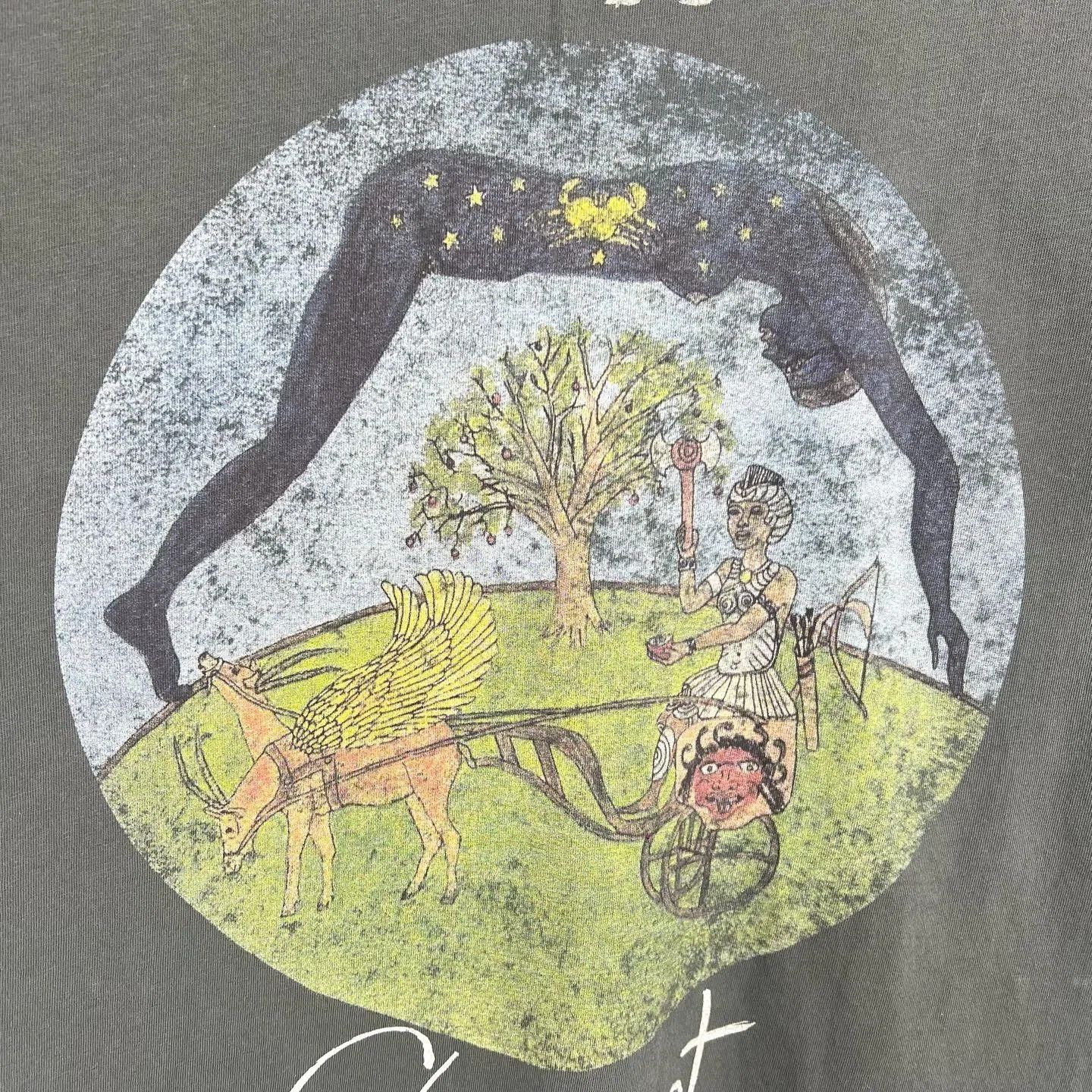 Dior Dior Gray Printed Crew Neck T-Shirt. Size US S / EU 44-46 / 1 - 5 Thumbnail