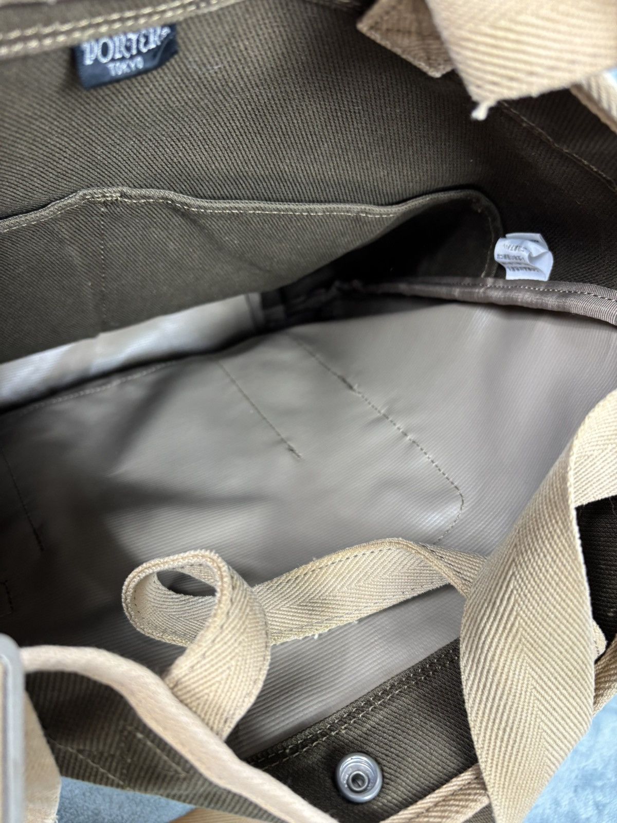 Head Porter × Porter Porter Canvas Tote/crossbody Bag Size ONE SIZE - 13 Thumbnail