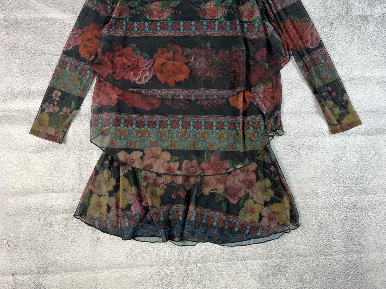 Desigual Desigual ladies multicolour dress Size L / US 10 / IT 46 - 4 Thumbnail